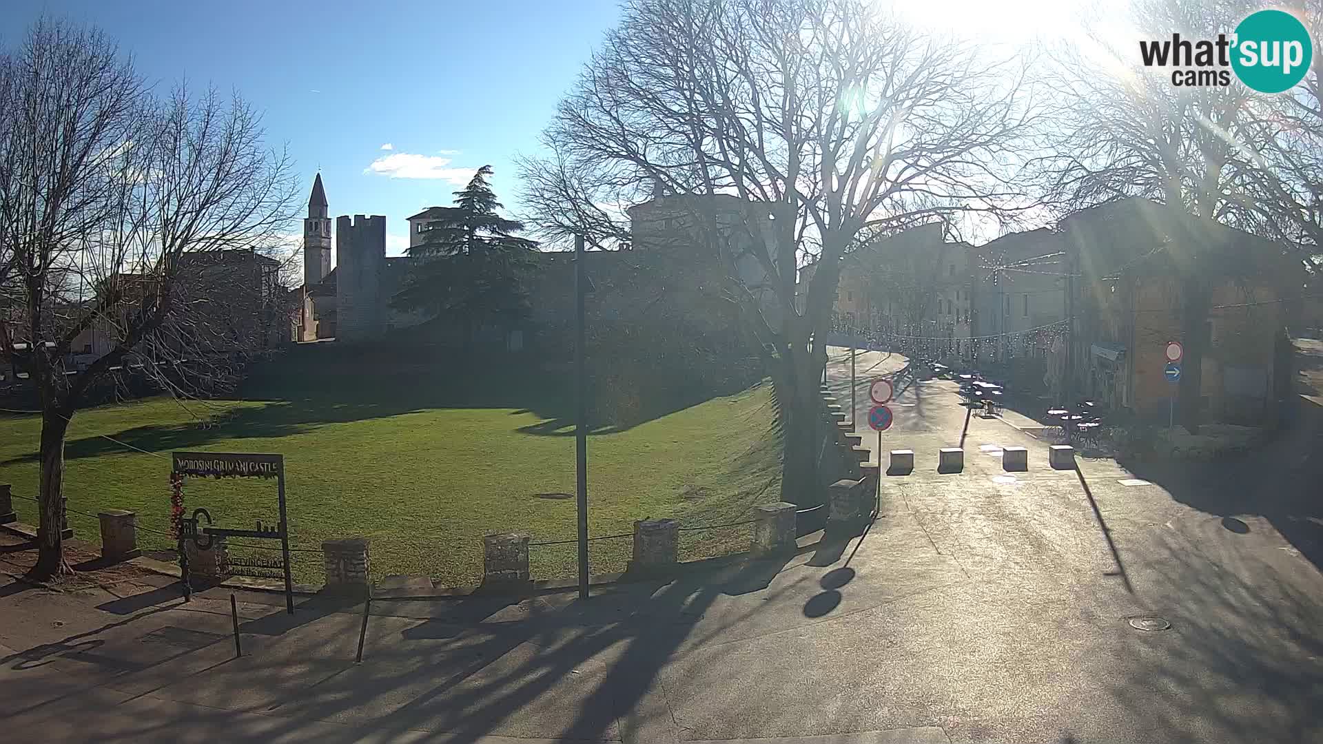 Live Svetvinčenat – view to Castle Morosini Grimani – Istria – Croatia