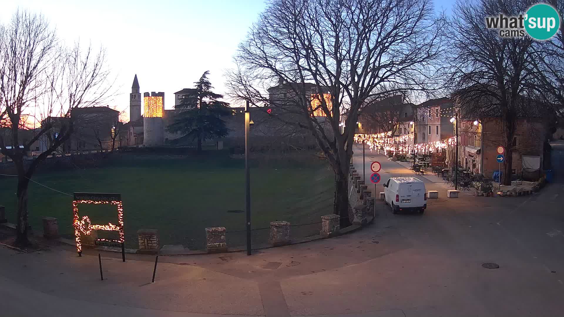 Live Svetvinčenat – view to Castle Morosini Grimani – Istria – Croatia