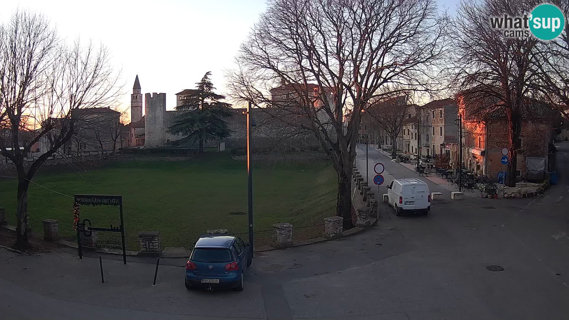 Live Svetvinčenat – view to Castle Morosini Grimani – Istria – Croatia