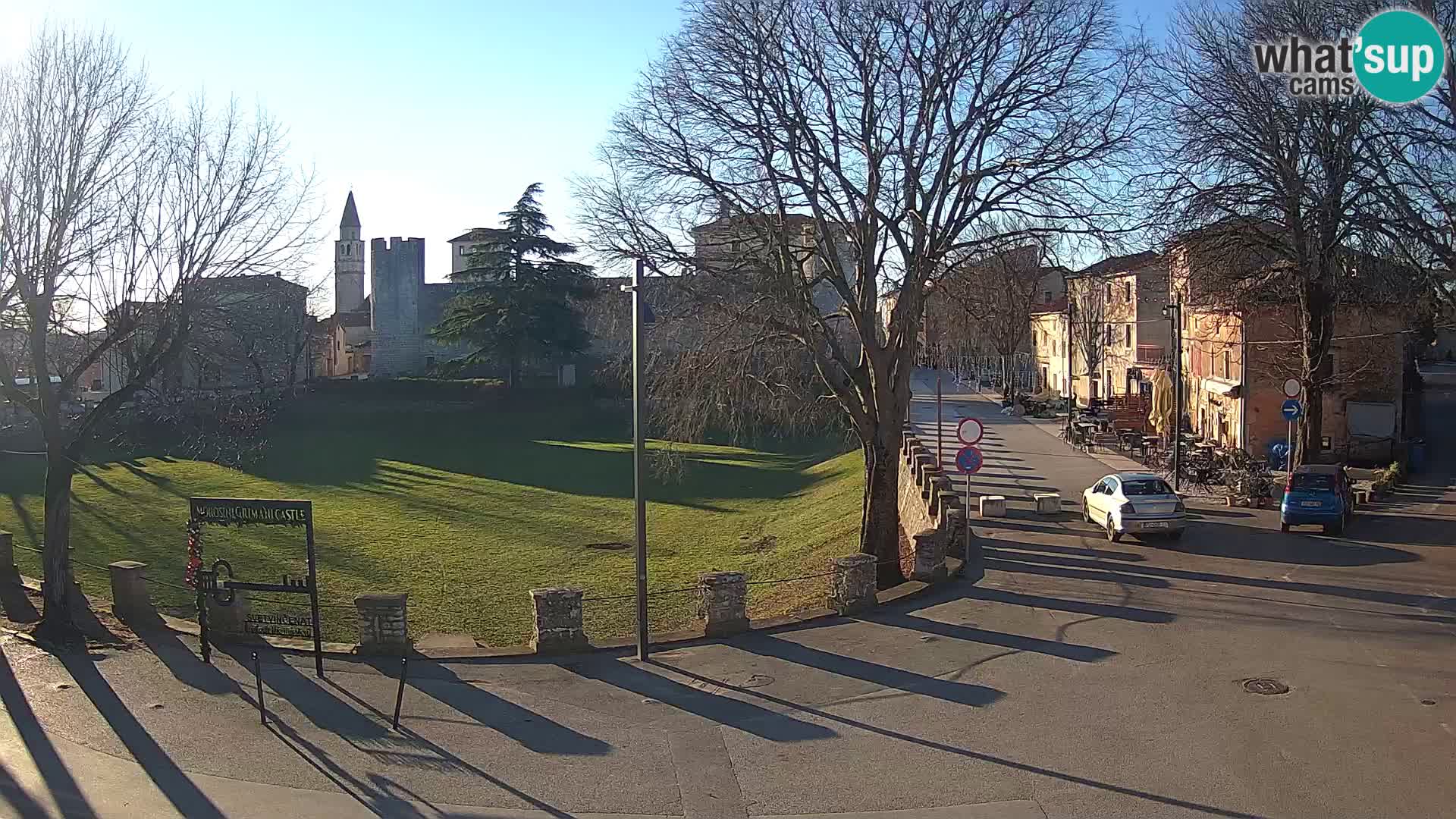 Live Svetvinčenat – view to Castle Morosini Grimani – Istria – Croatia