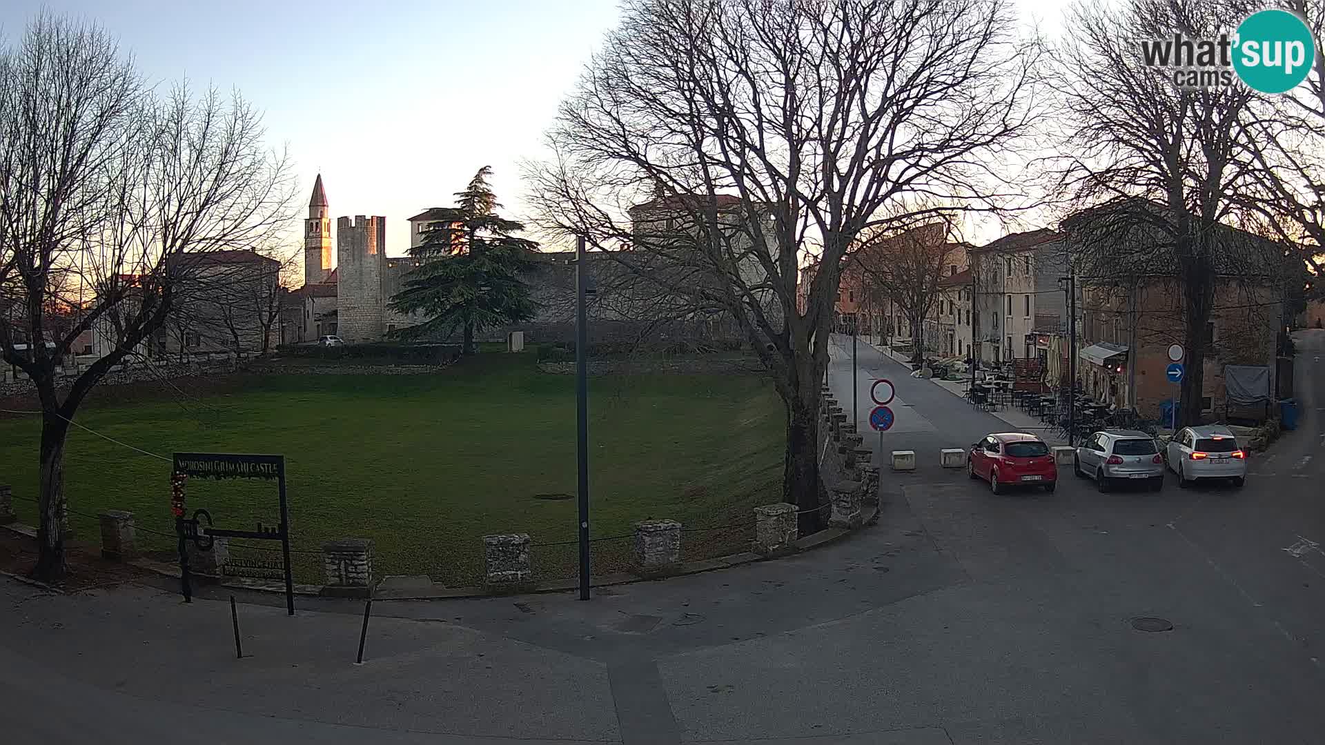 Live Svetvinčenat – view to Castle Morosini Grimani – Istria – Croatia