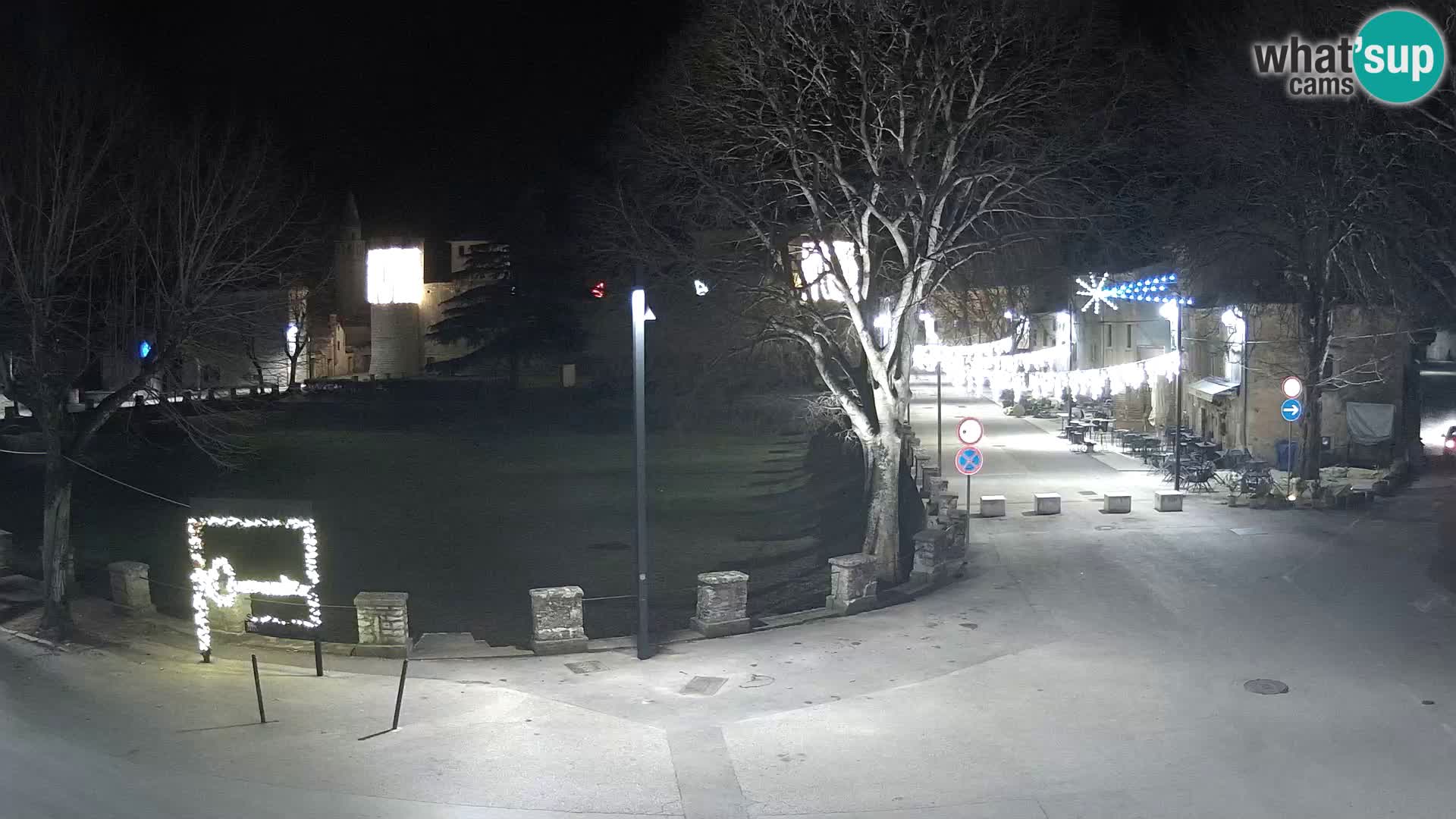 Live Svetvinčenat – Blick auf Schloss Morosini Grimani – Istrien – Kroatien