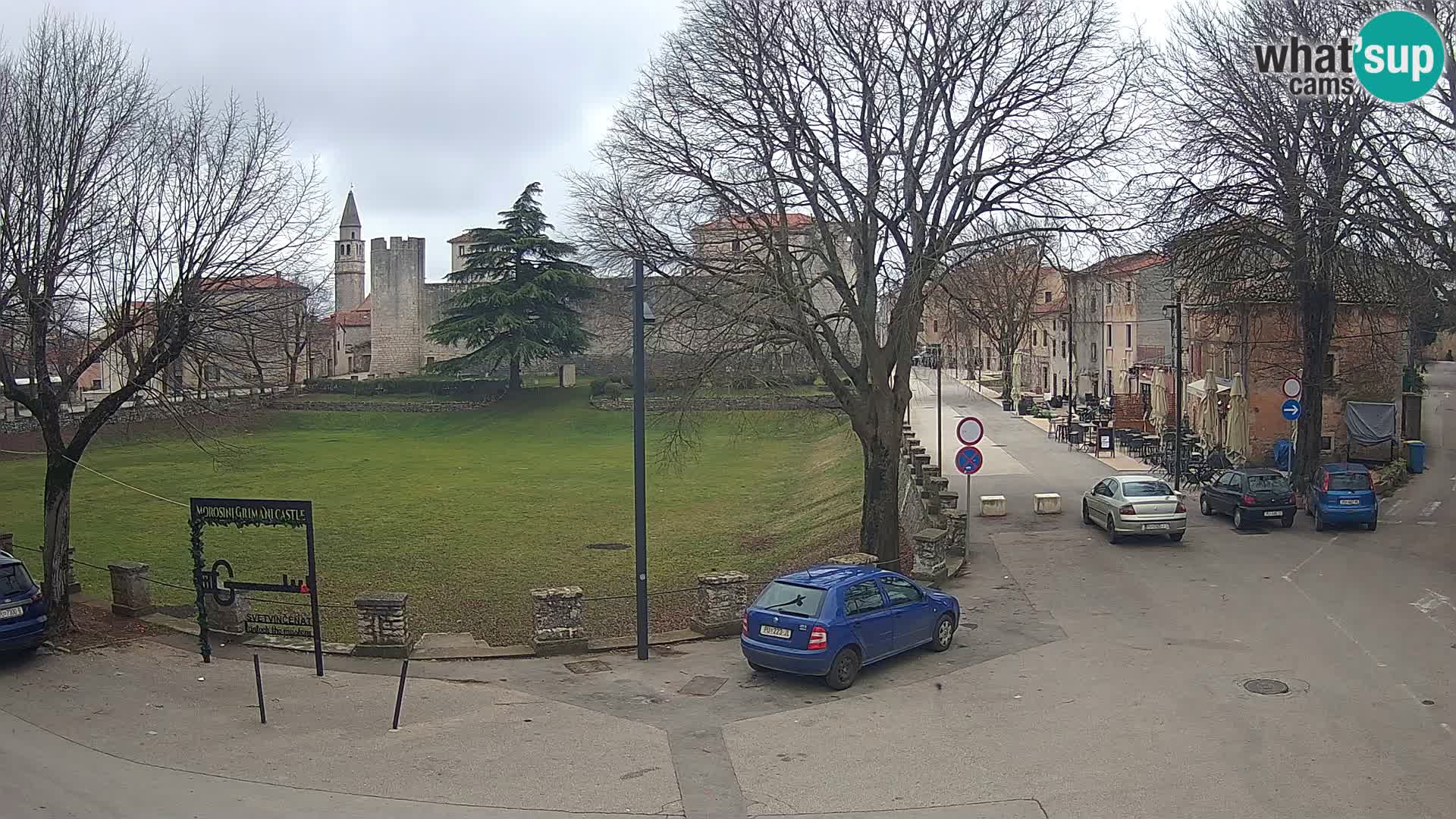 Live Svetvinčenat – view to Castle Morosini Grimani – Istria – Croatia