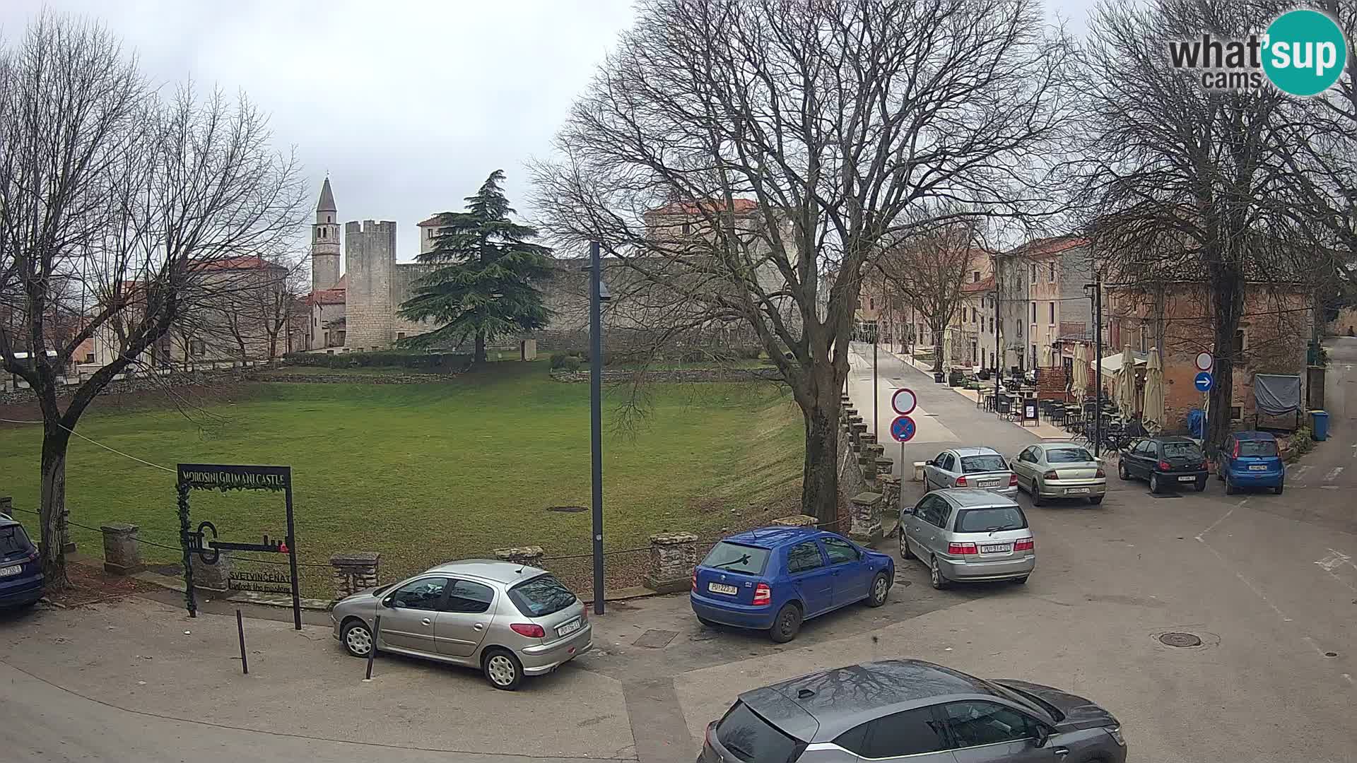 Live Svetvinčenat – view to Castle Morosini Grimani – Istria – Croatia