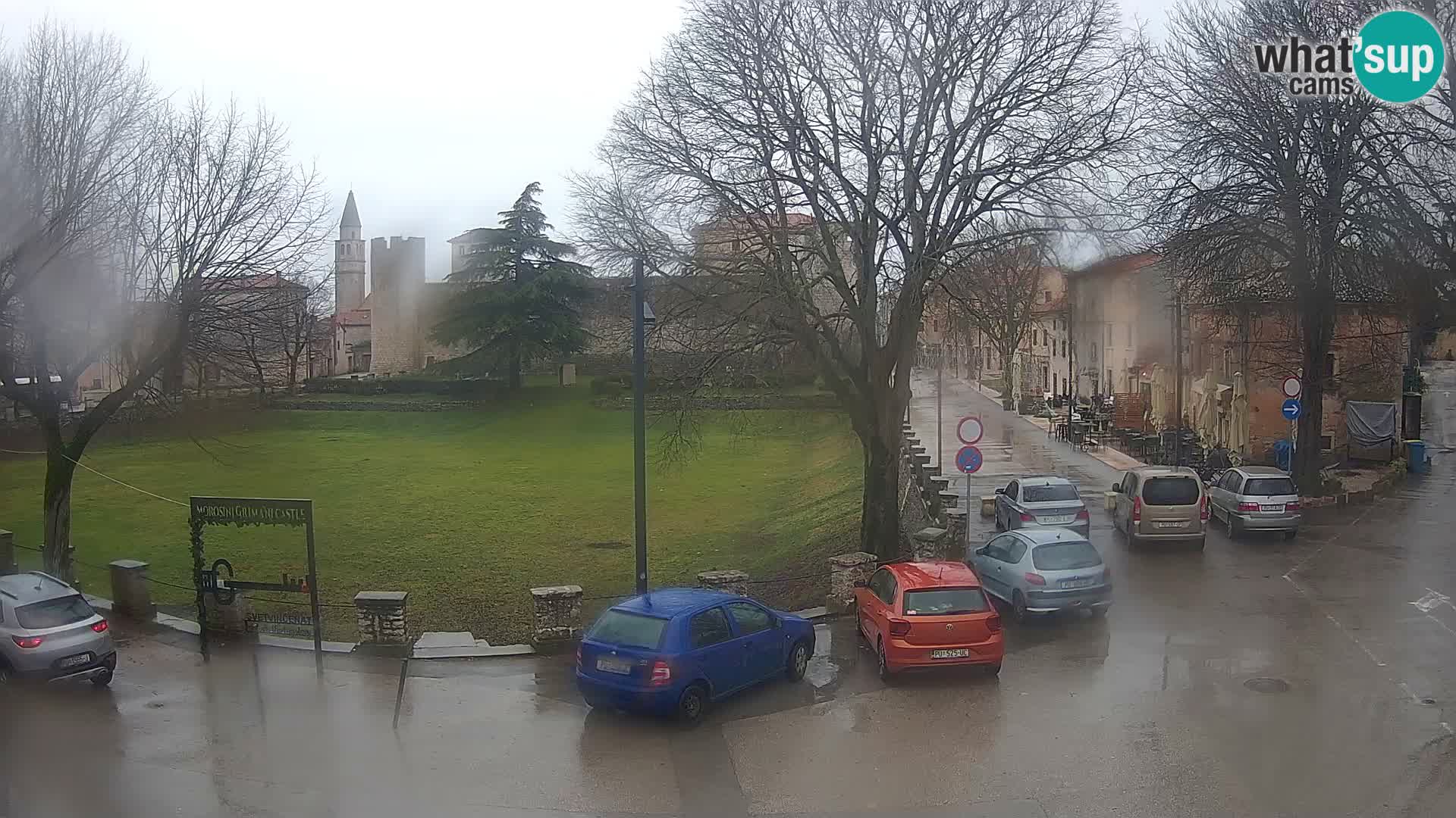 Live Svetvinčenat – view to Castle Morosini Grimani – Istria – Croatia