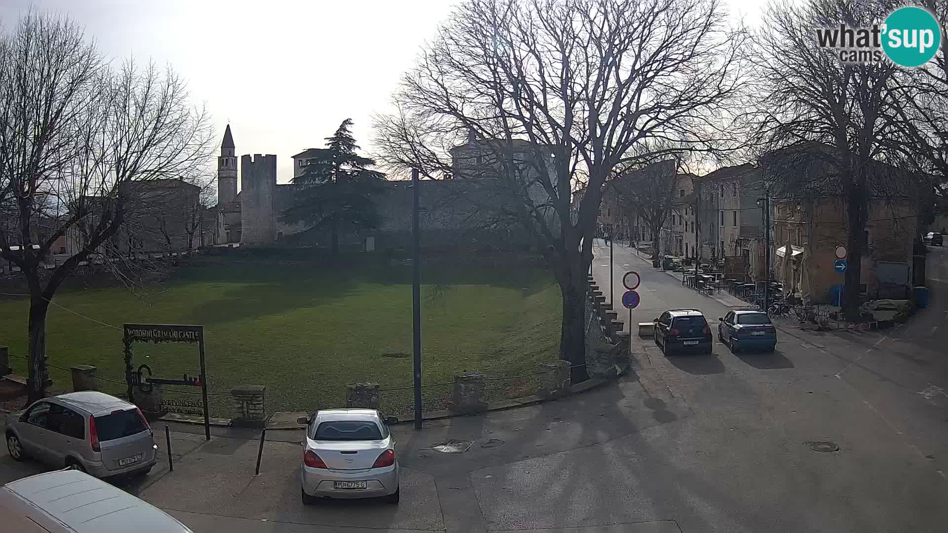 Live Svetvinčenat – view to Castle Morosini Grimani – Istria – Croatia