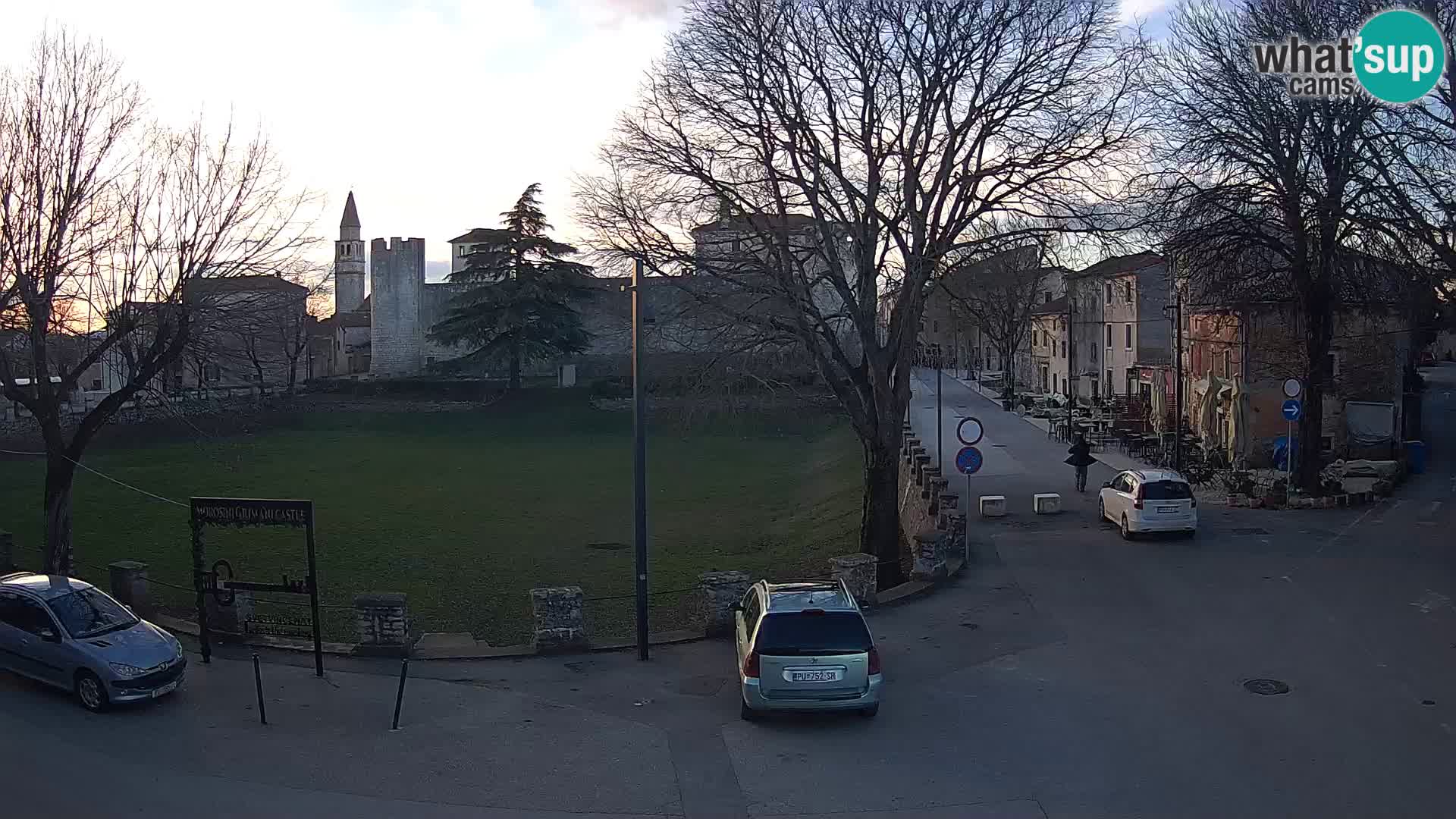 Live Svetvinčenat – view to Castle Morosini Grimani – Istria – Croatia