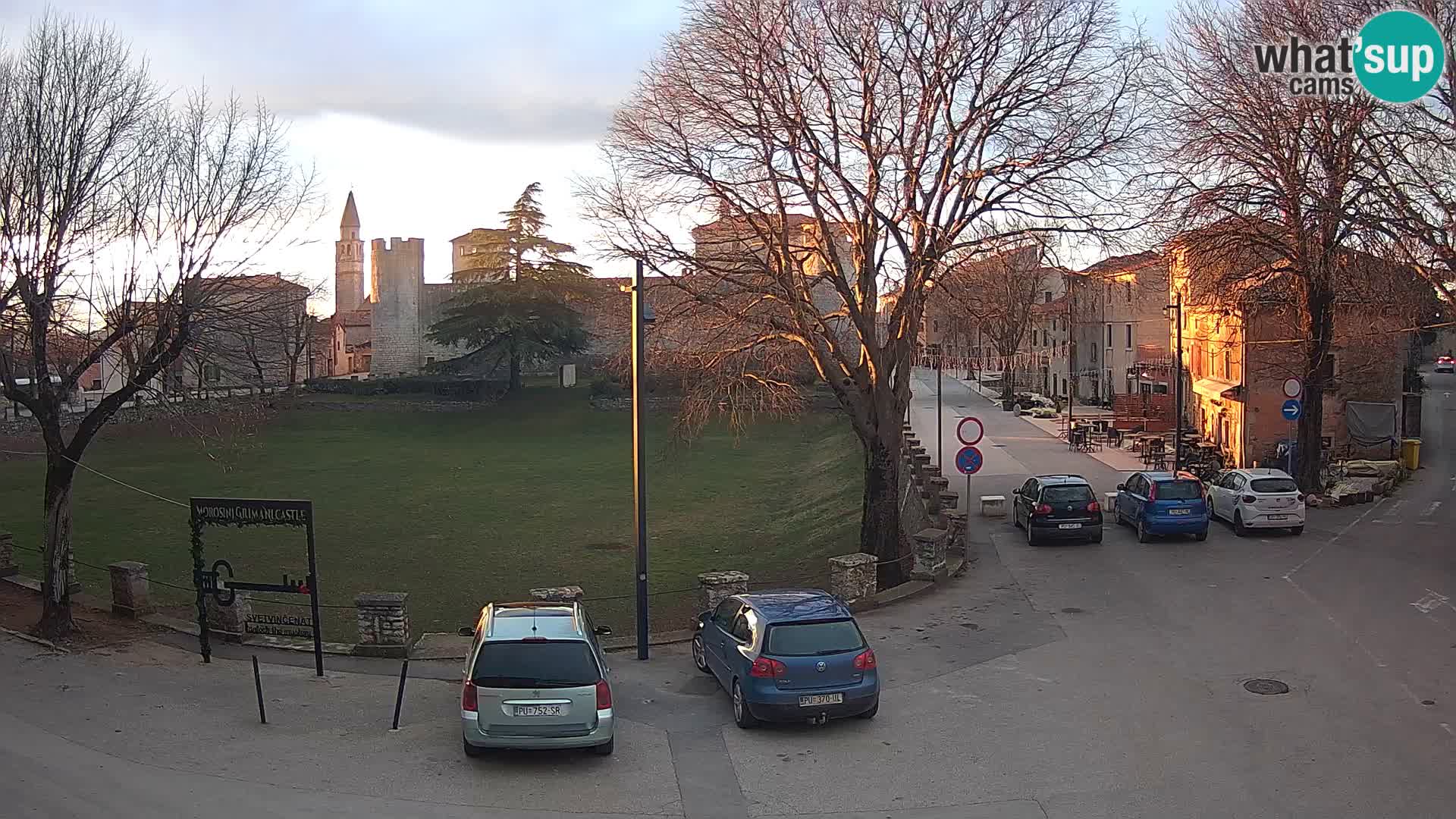 Live Svetvinčenat – view to Castle Morosini Grimani – Istria – Croatia