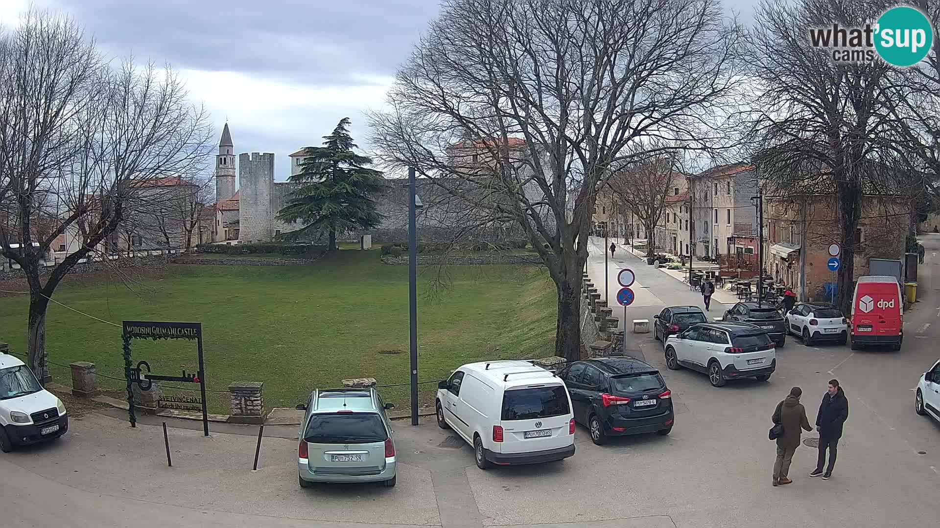 Live Svetvinčenat – view to Castle Morosini Grimani – Istria – Croatia