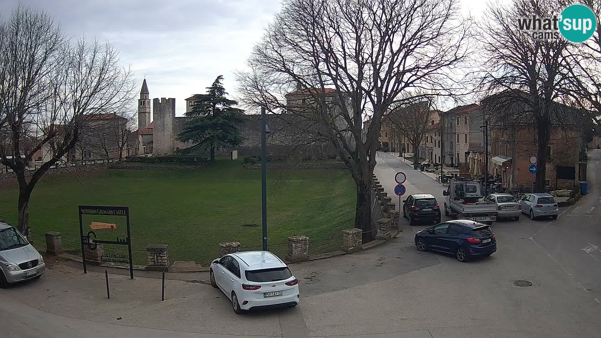 Live Svetvinčenat – view to Castle Morosini Grimani – Istria – Croatia