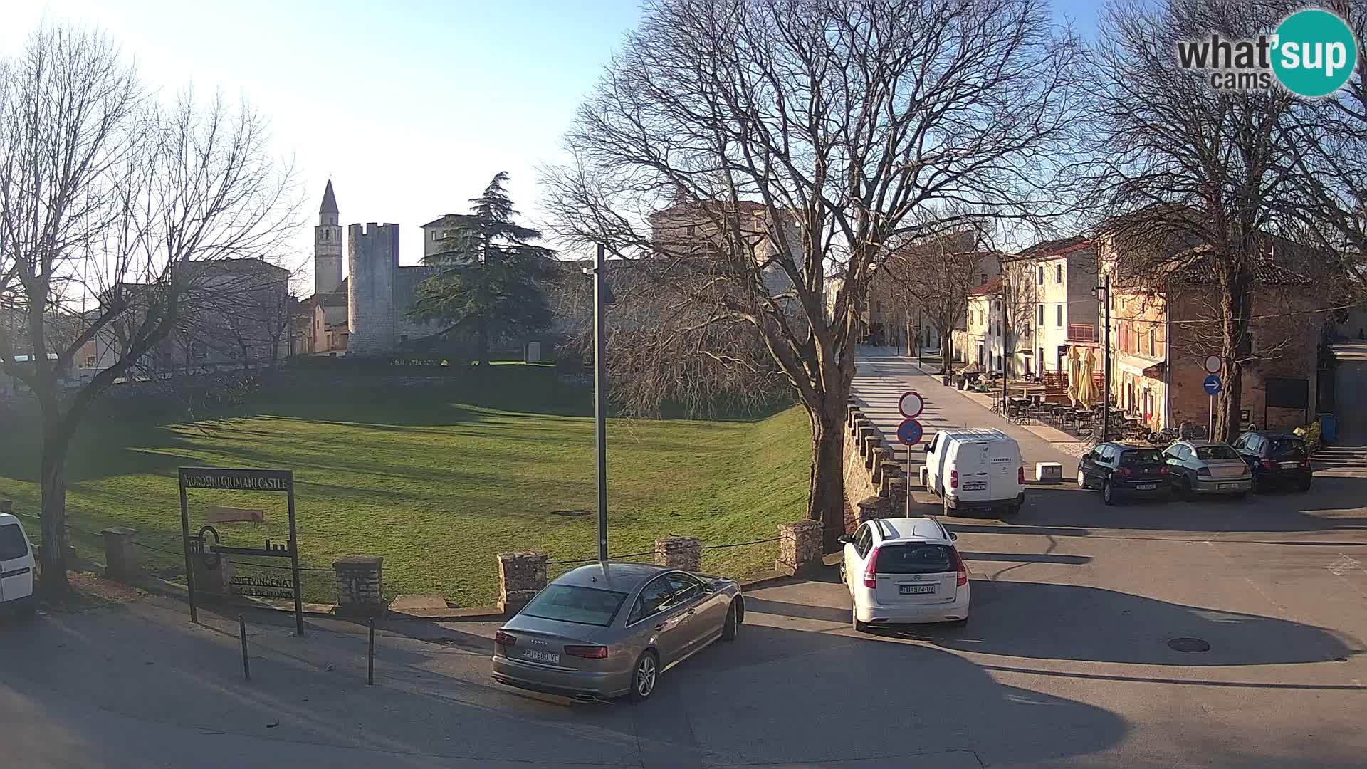 Live Svetvinčenat – view to Castle Morosini Grimani – Istria – Croatia