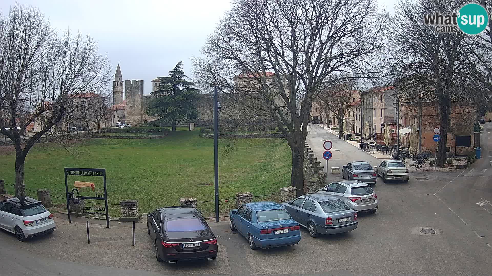 Live Svetvinčenat – view to Castle Morosini Grimani – Istria – Croatia