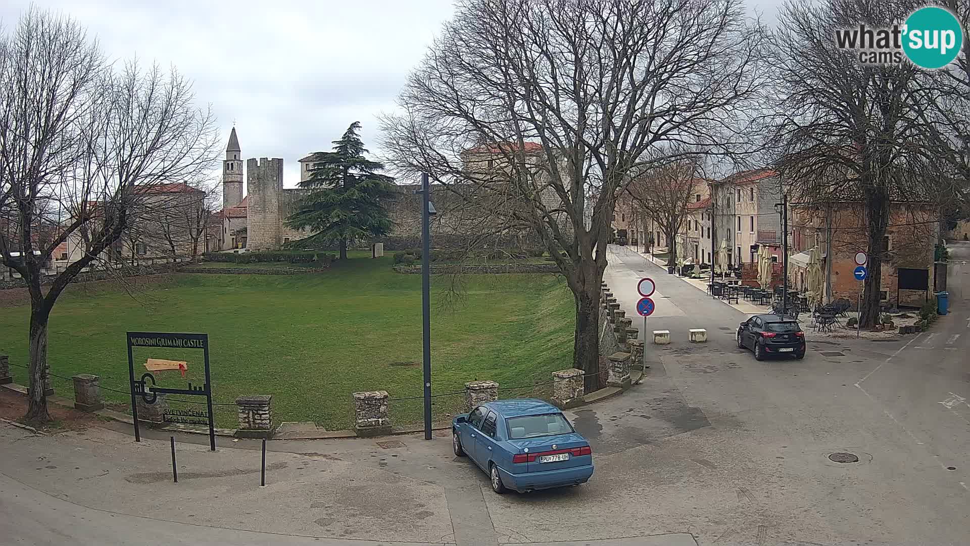 Live Svetvinčenat – view to Castle Morosini Grimani – Istria – Croatia