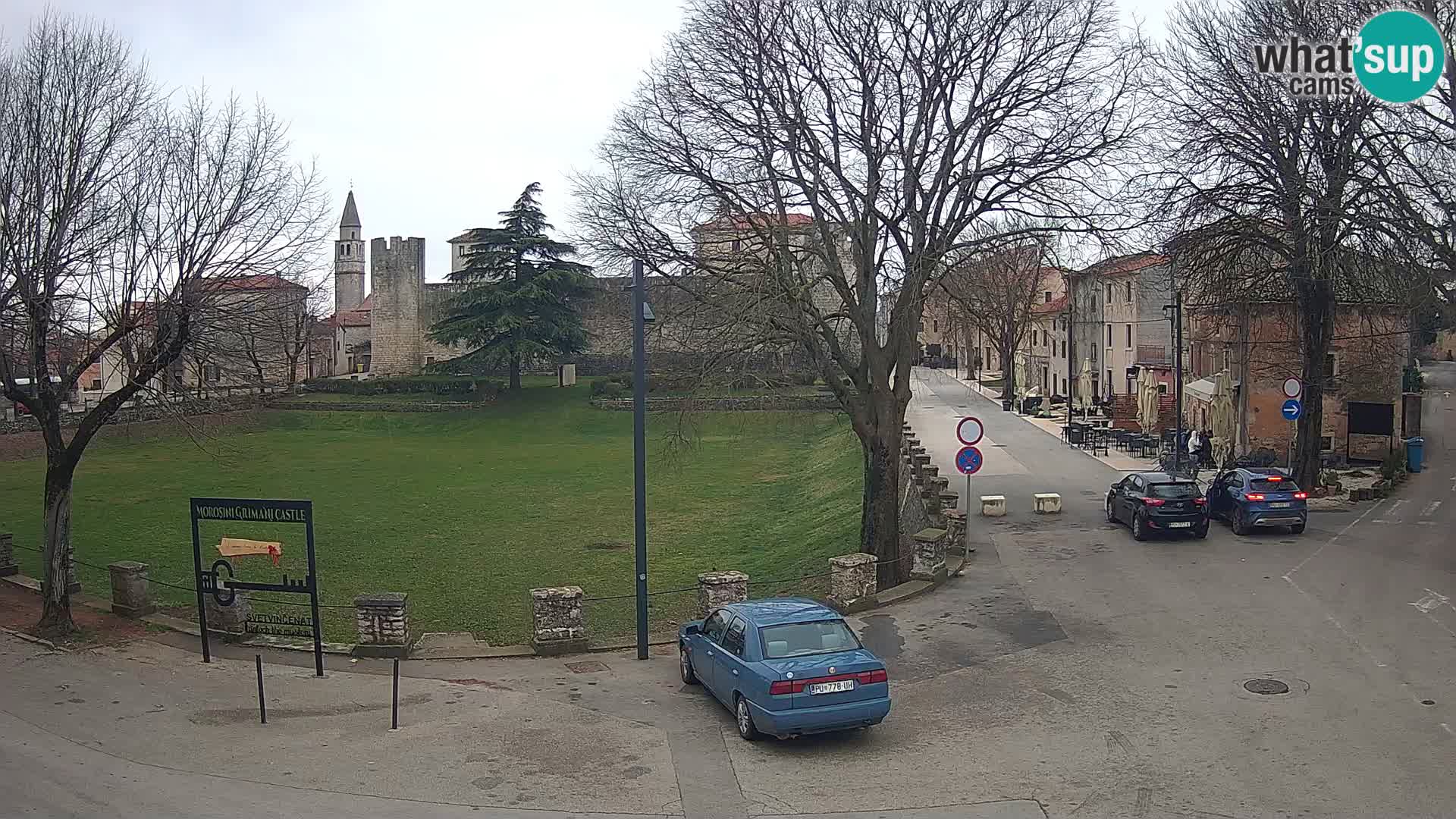 Live Svetvinčenat – view to Castle Morosini Grimani – Istria – Croatia