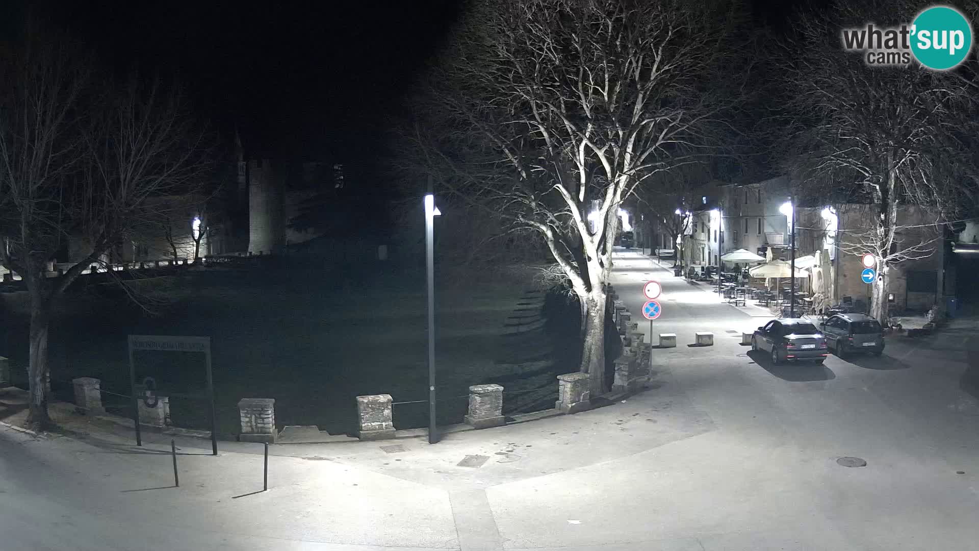 Live Svetvinčenat – Blick auf Schloss Morosini Grimani – Istrien – Kroatien