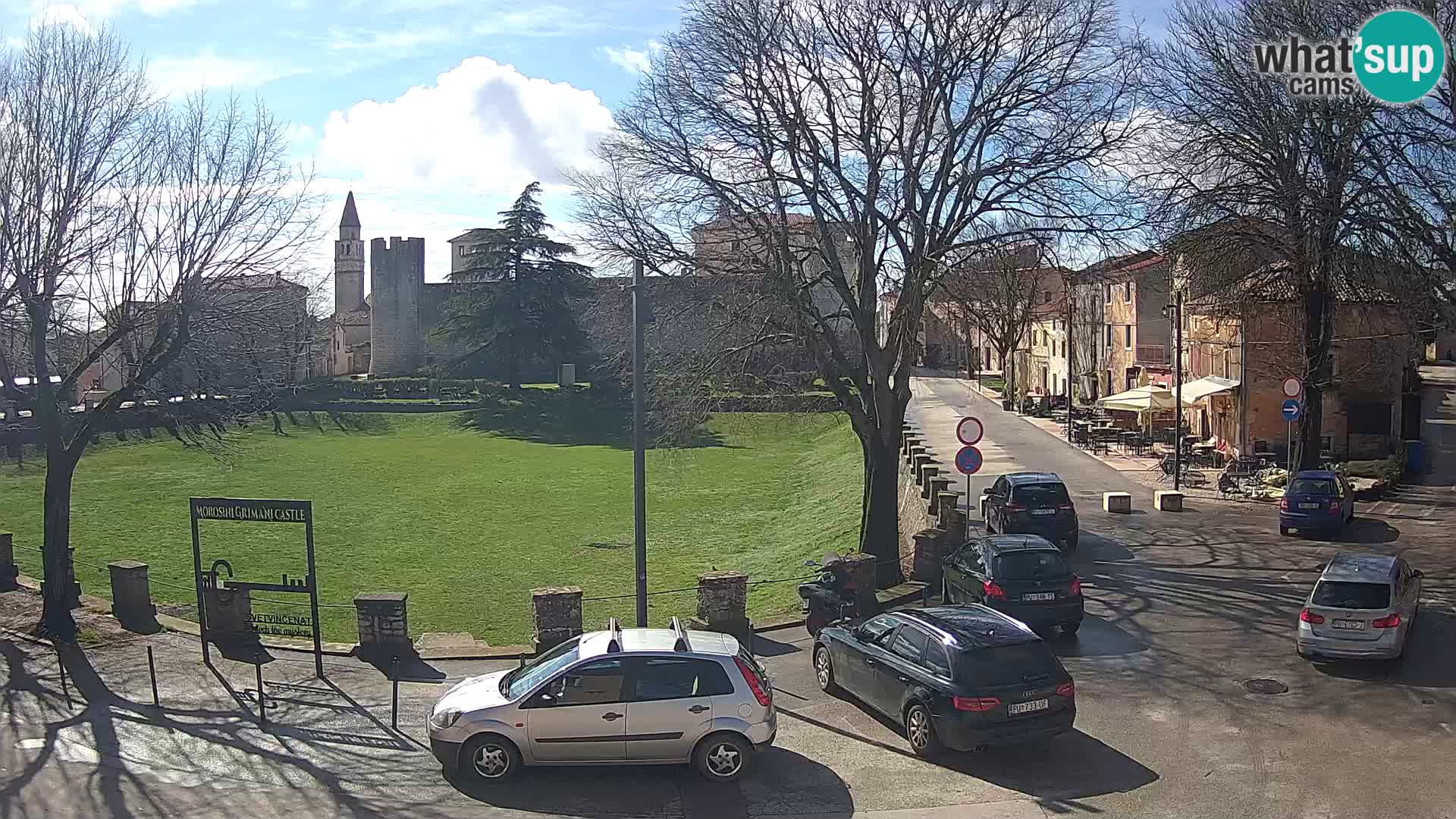 Live Svetvinčenat – view to Castle Morosini Grimani – Istria – Croatia