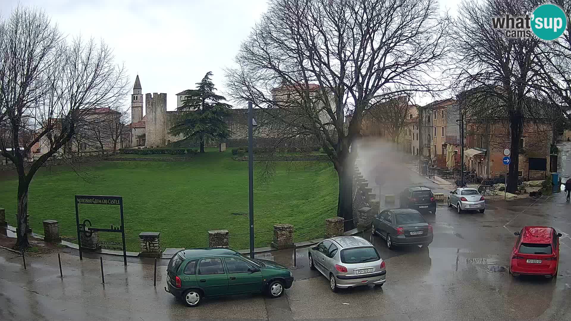 LIVE Svetvinčenat – vista al castillo Morosini Grimani – Istria – Croacia