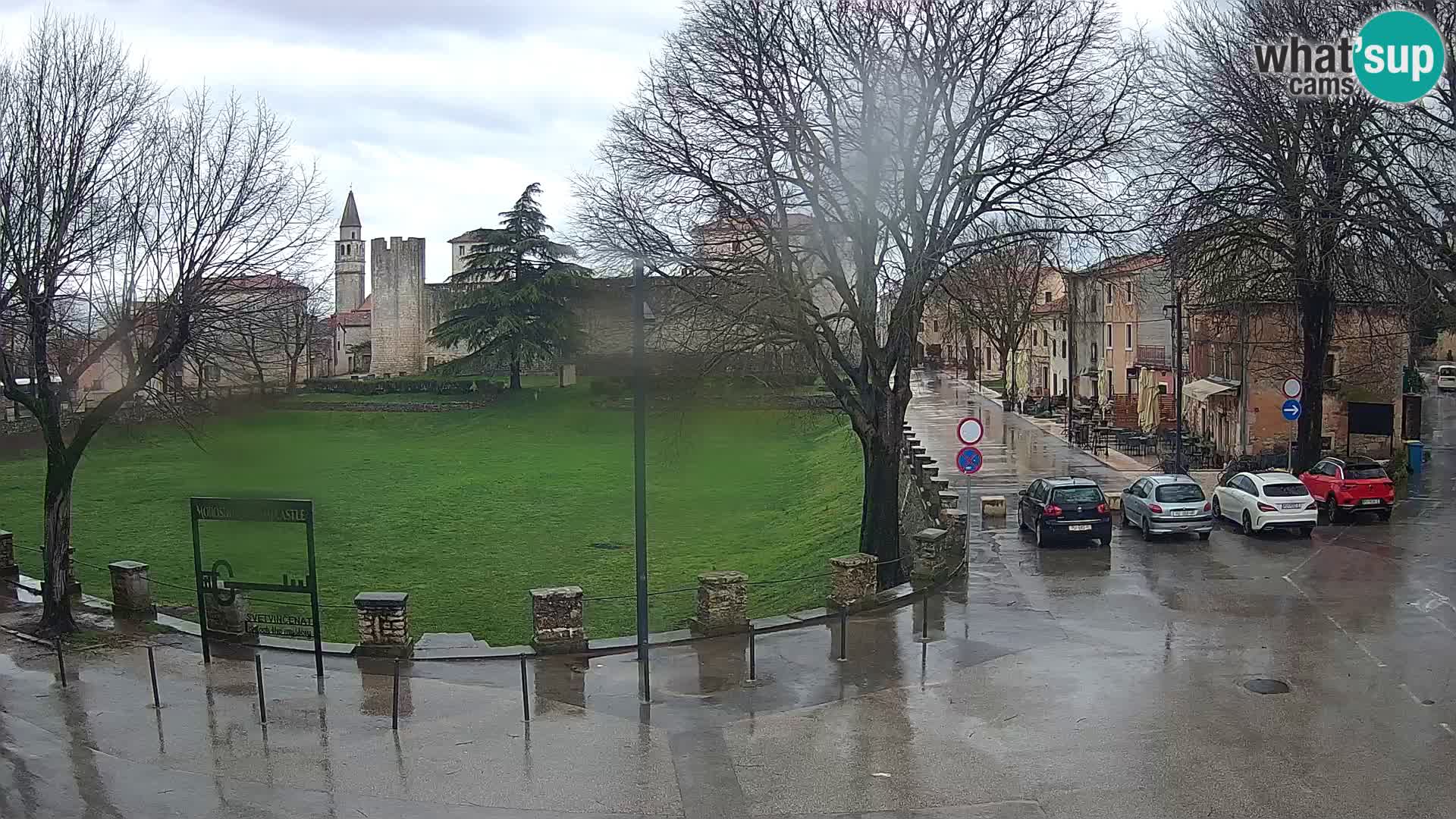 Live Svetvinčenat – view to Castle Morosini Grimani – Istria – Croatia