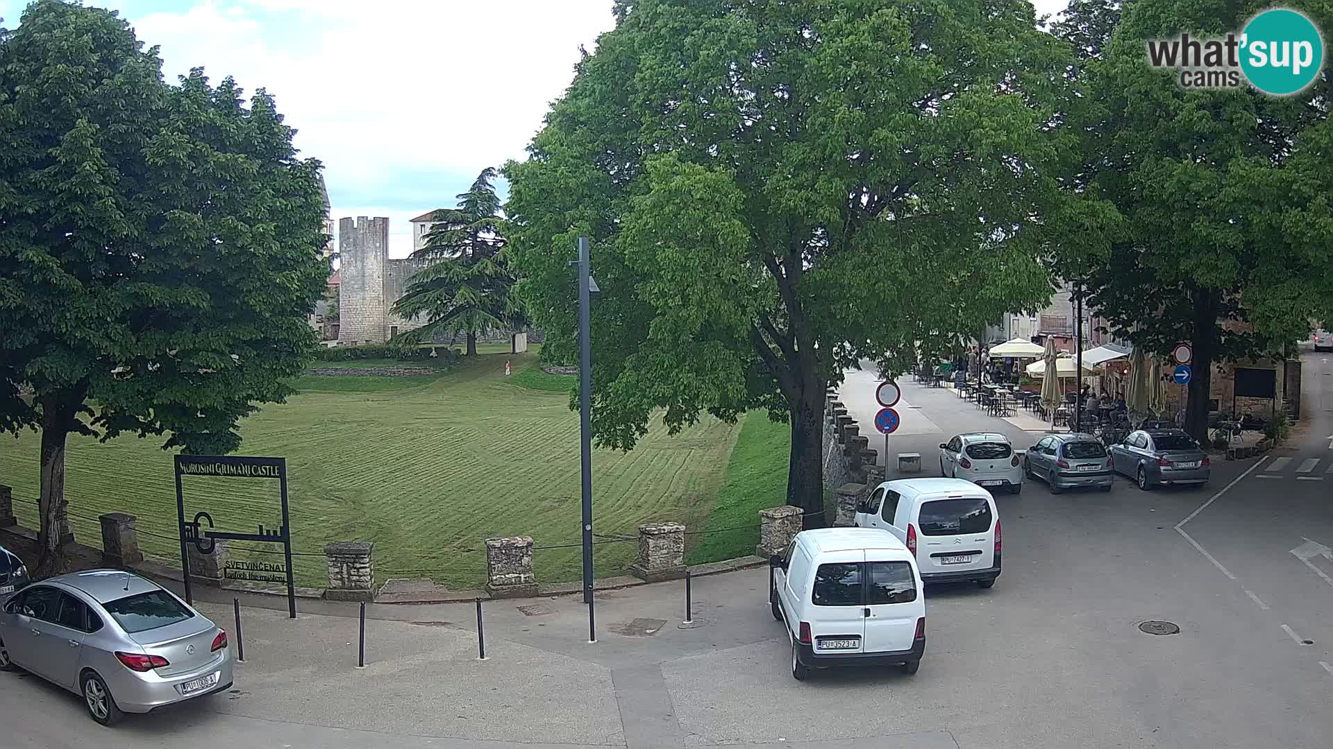 Live Svetvinčenat – view to Castle Morosini Grimani – Istria – Croatia