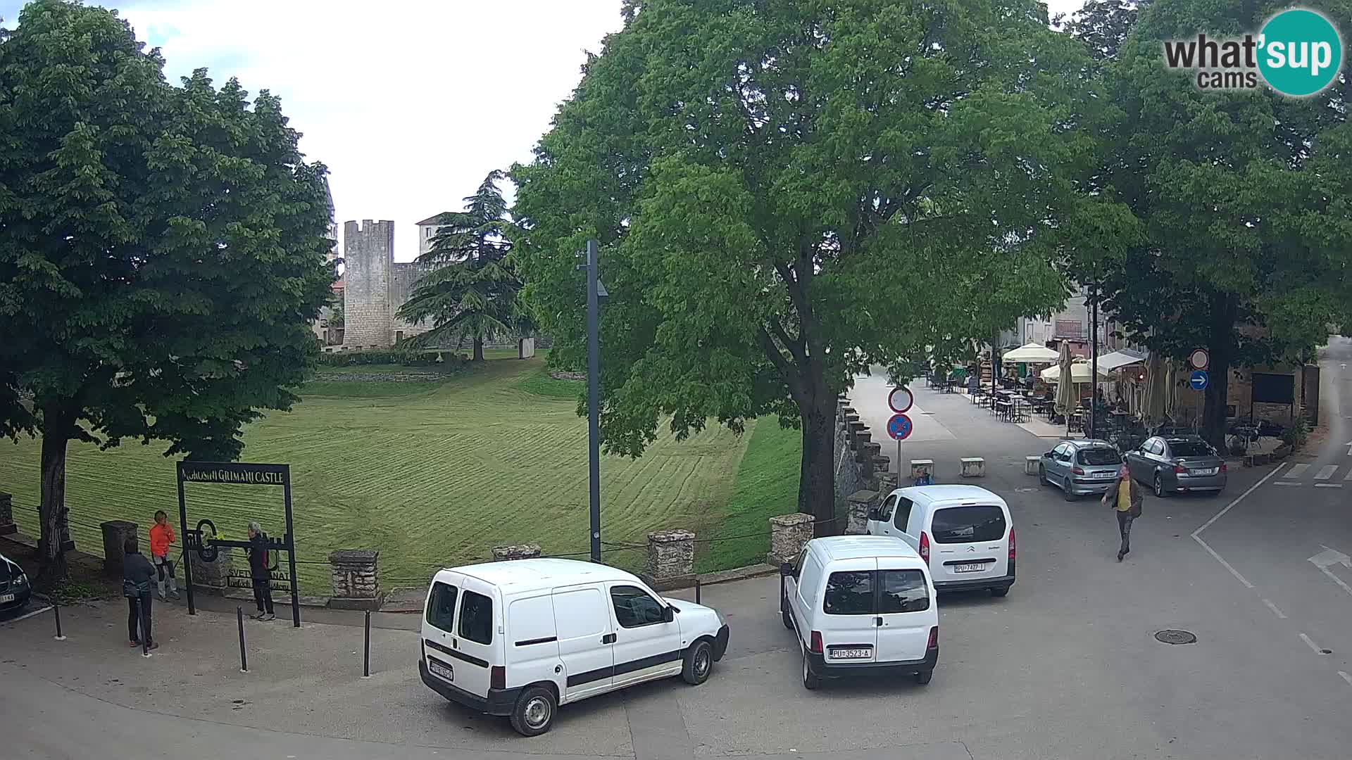 Live Svetvinčenat – view to Castle Morosini Grimani – Istria – Croatia