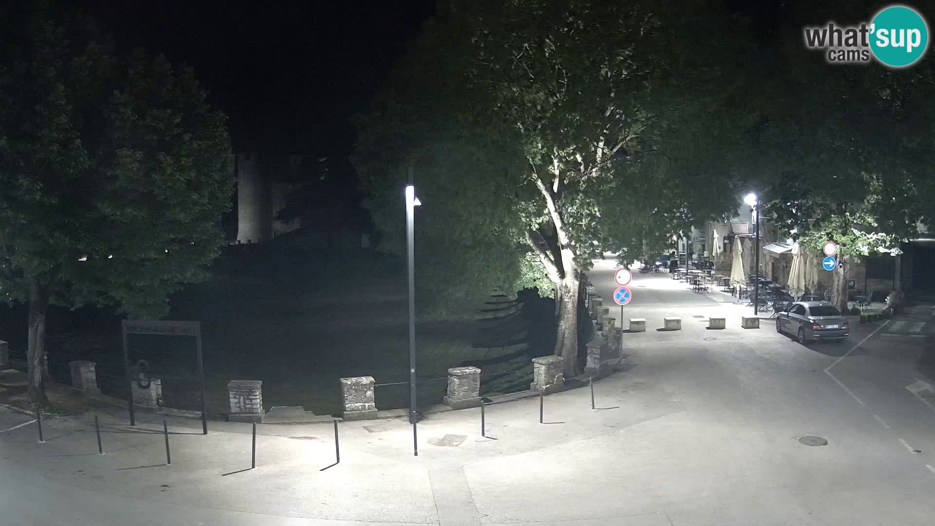 Live Svetvinčenat – Blick auf Schloss Morosini Grimani – Istrien – Kroatien