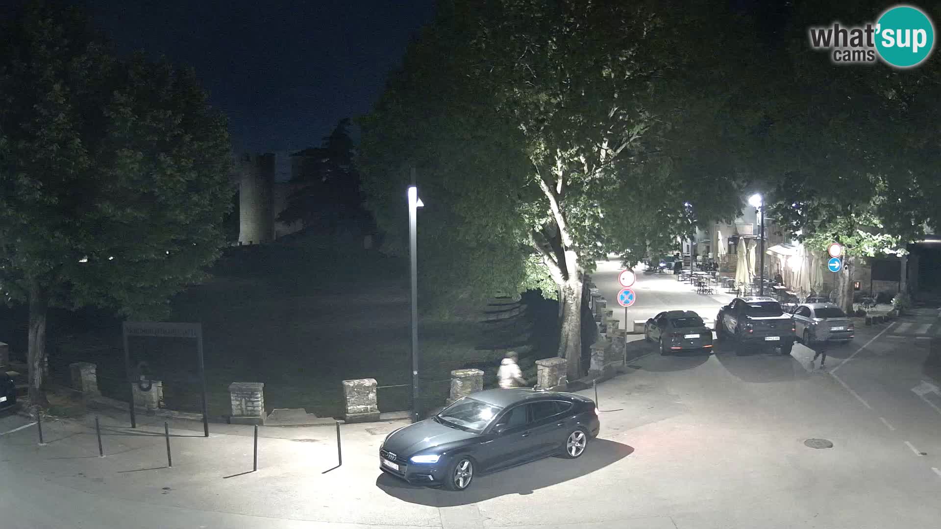Live Svetvinčenat (Sanvincenti) – vista sul castello Morosini Grimani – Istria – Croazia