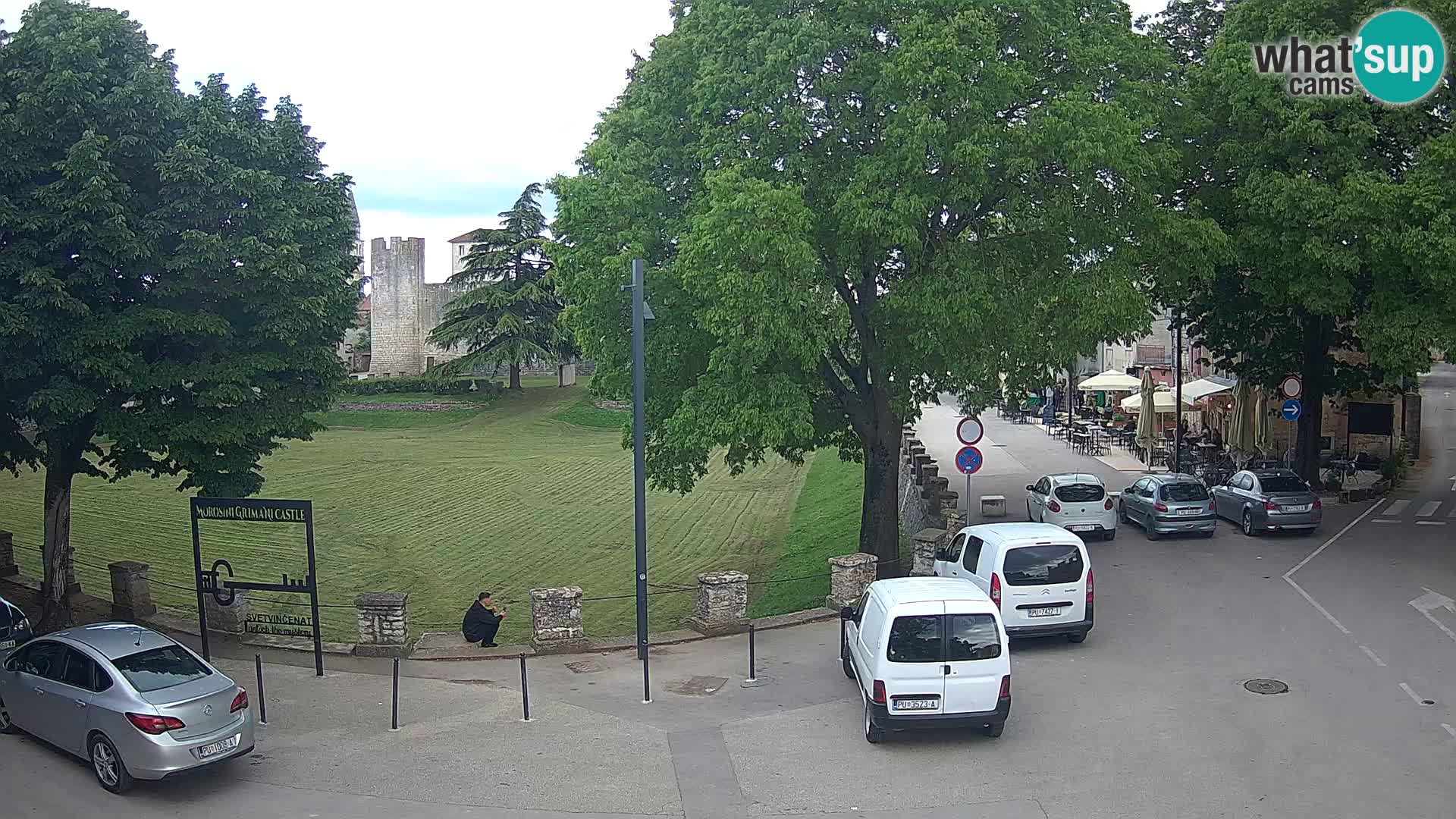 Live Svetvinčenat – view to Castle Morosini Grimani – Istria – Croatia