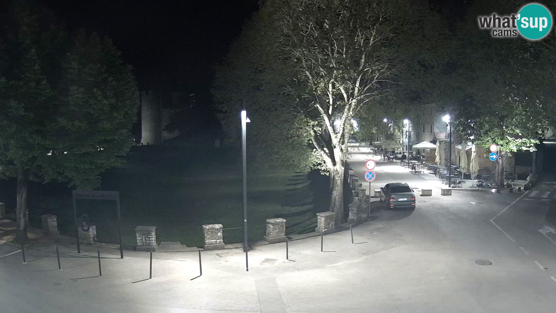 Live Svetvinčenat – Blick auf Schloss Morosini Grimani – Istrien – Kroatien