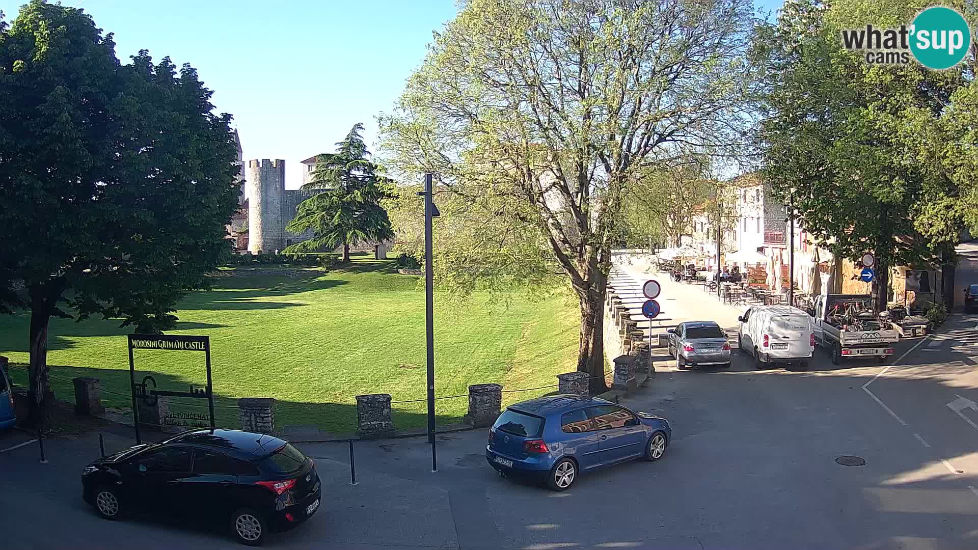 Live Svetvinčenat – view to Castle Morosini Grimani – Istria – Croatia