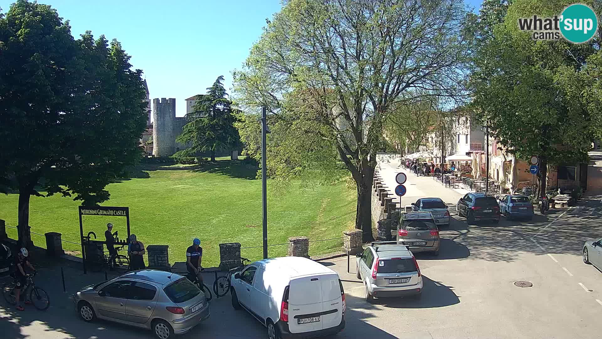 Live Svetvinčenat – view to Castle Morosini Grimani – Istria – Croatia
