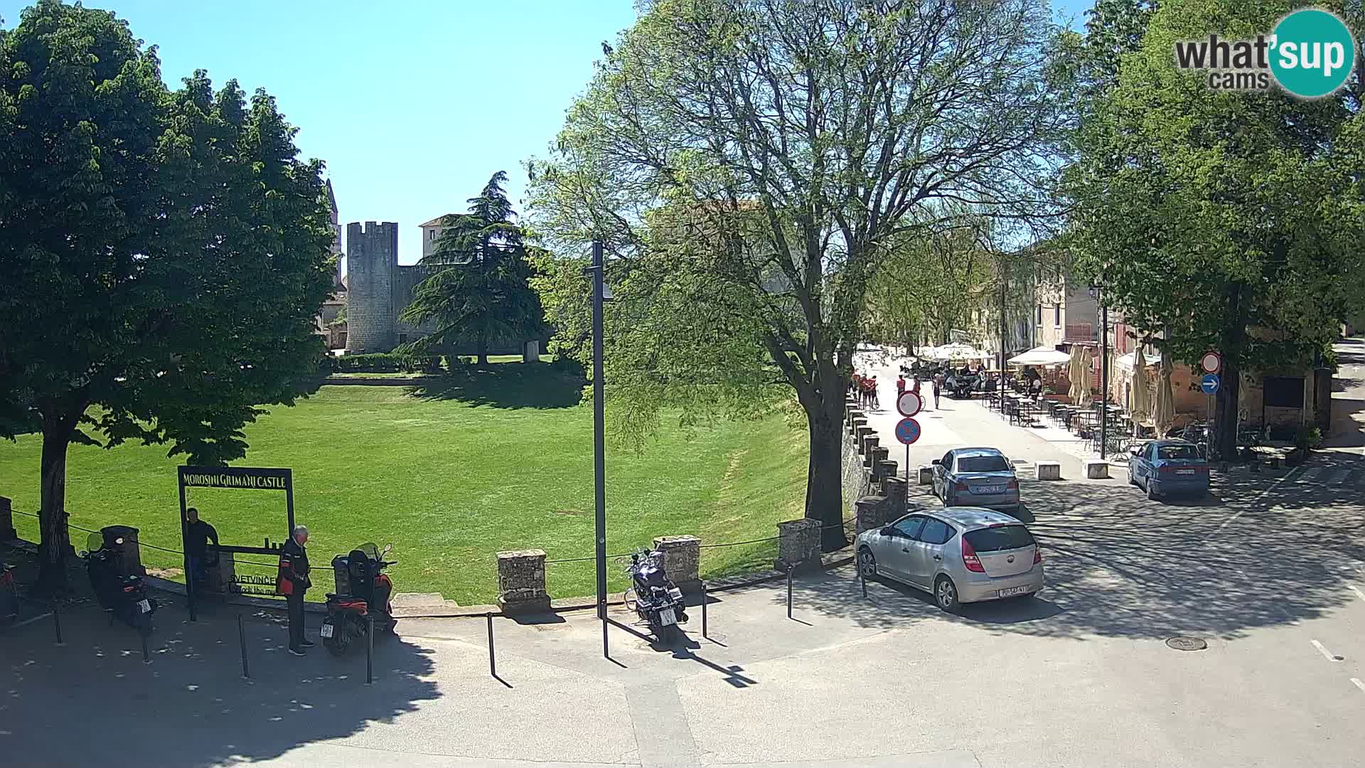 Live Svetvinčenat – view to Castle Morosini Grimani – Istria – Croatia
