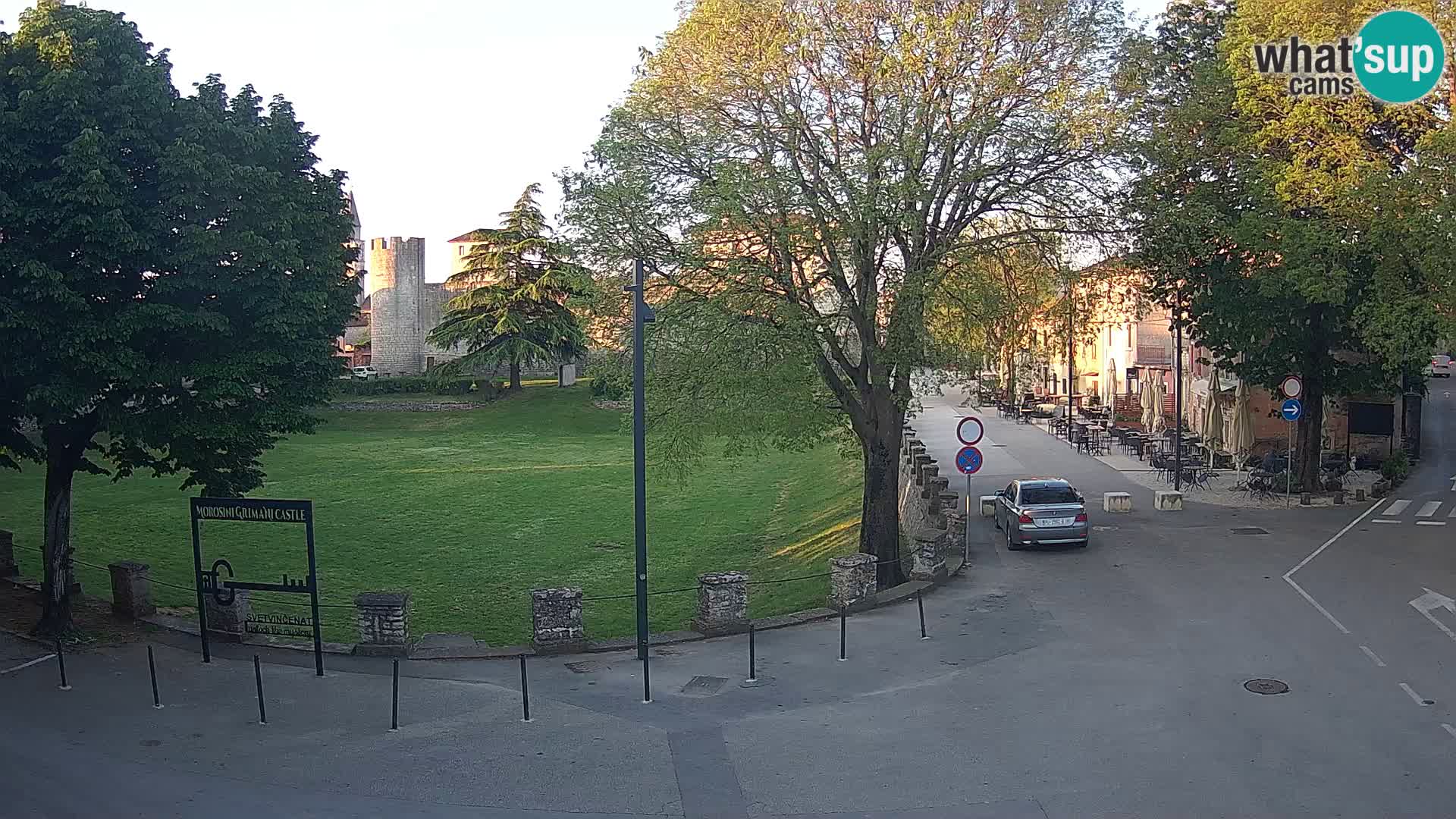 Live Svetvinčenat – view to Castle Morosini Grimani – Istria – Croatia