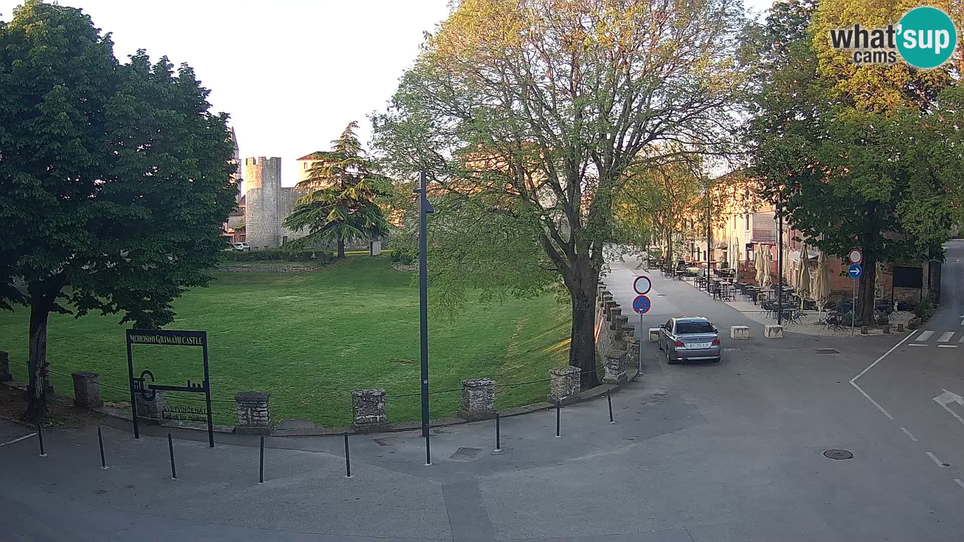 Live Svetvinčenat – view to Castle Morosini Grimani – Istria – Croatia