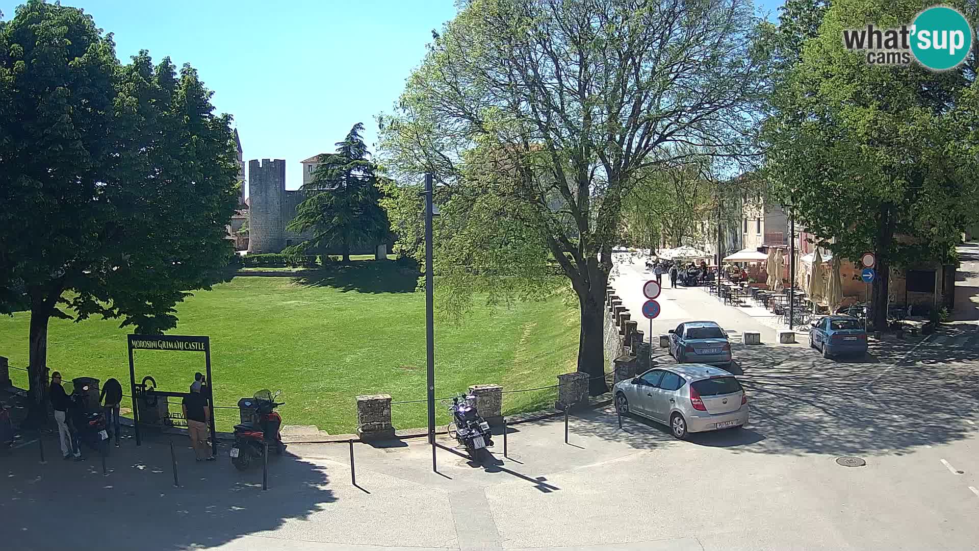 Live Svetvinčenat – view to Castle Morosini Grimani – Istria – Croatia
