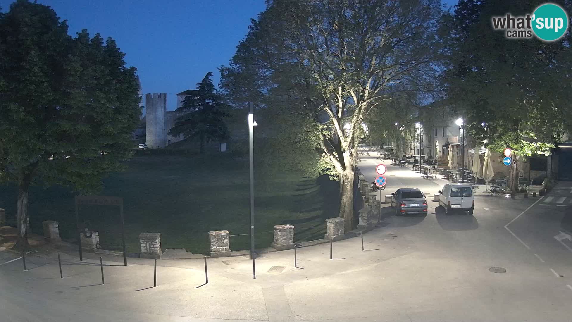 Live Svetvinčenat – vue sur le château Morosini Grimani – Istrie – Croatie
