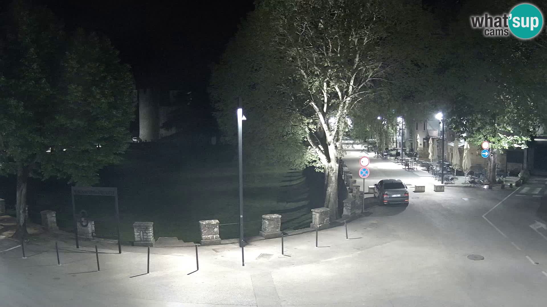 Live Svetvinčenat (Sanvincenti) – vista sul castello Morosini Grimani – Istria – Croazia