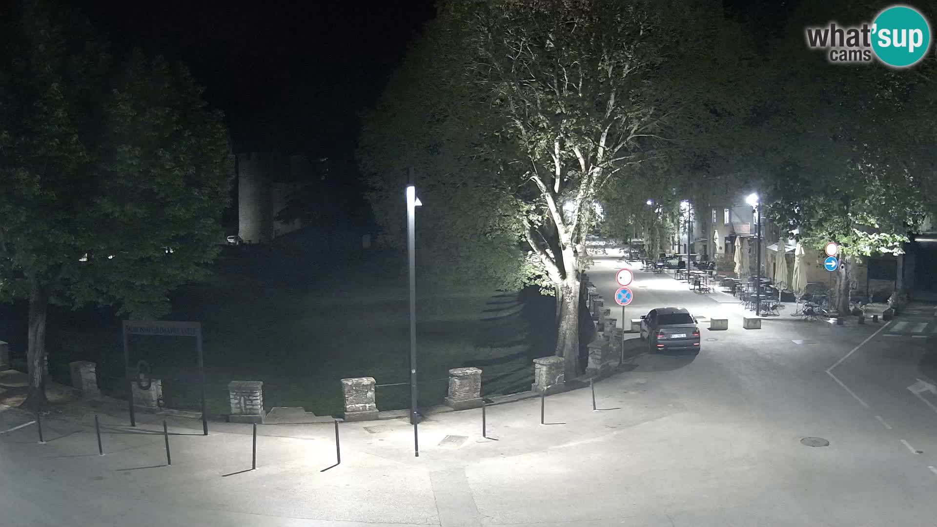 LIVE Svetvinčenat – vista al castillo Morosini Grimani – Istria – Croacia