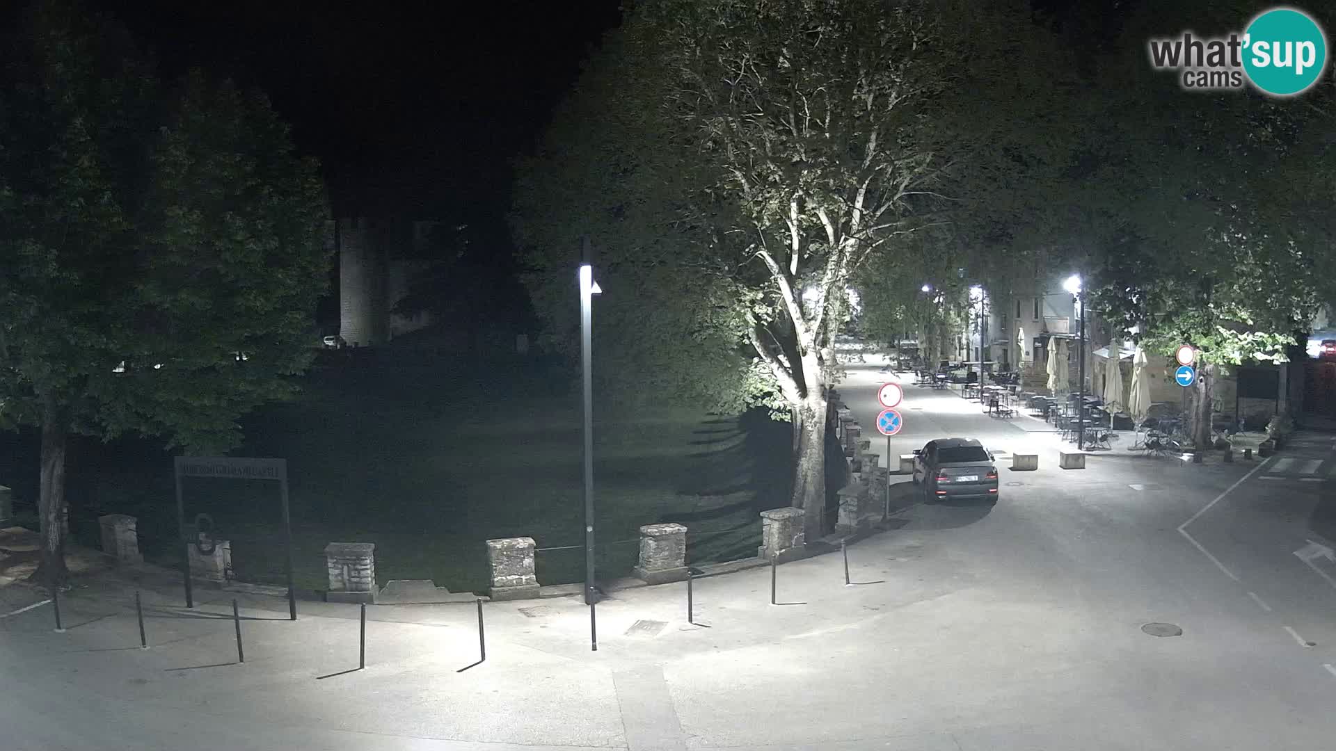 LIVE Svetvinčenat – vista al castillo Morosini Grimani – Istria – Croacia