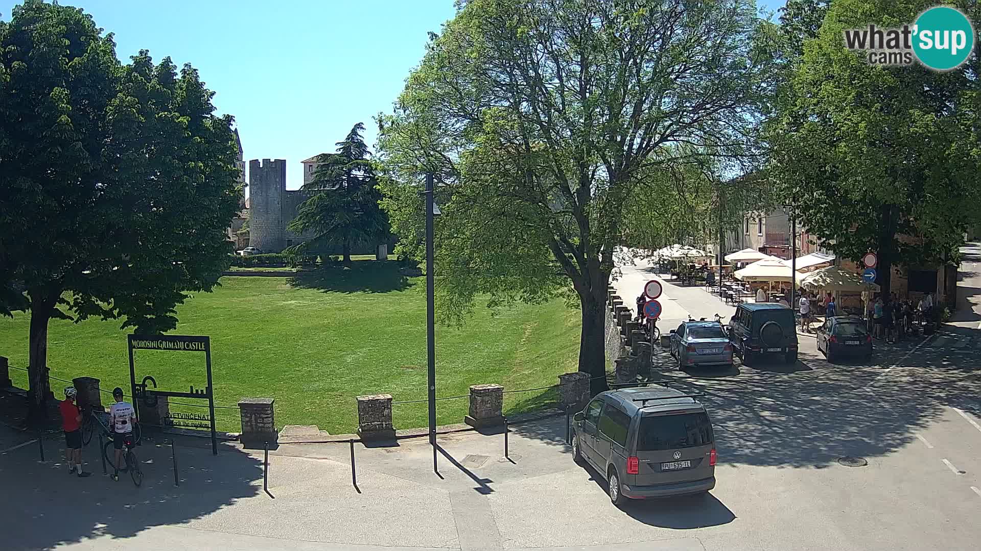 Live Svetvinčenat – view to Castle Morosini Grimani – Istria – Croatia