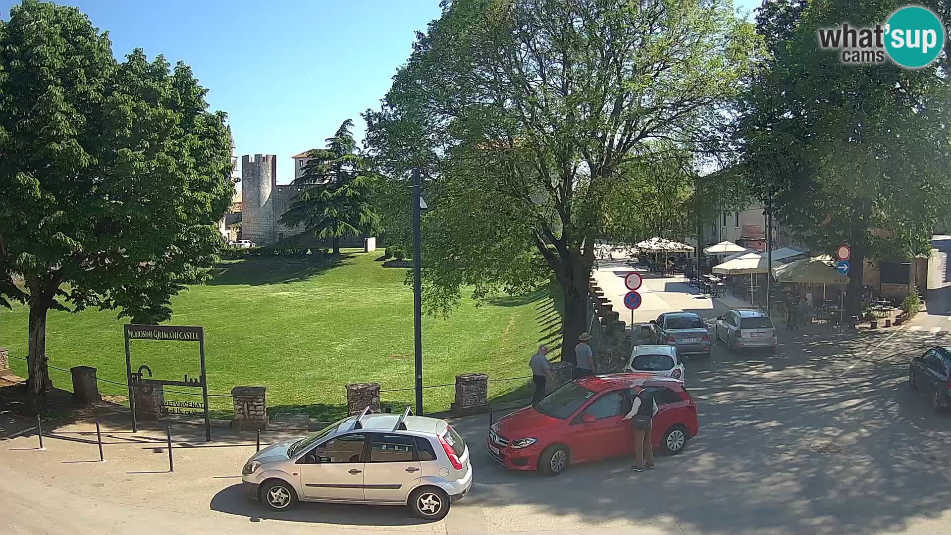 Live Svetvinčenat – view to Castle Morosini Grimani – Istria – Croatia