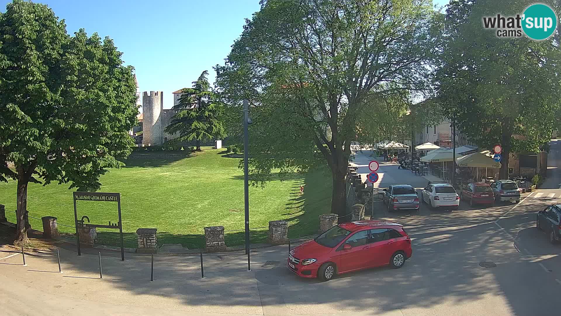 Live Svetvinčenat – view to Castle Morosini Grimani – Istria – Croatia