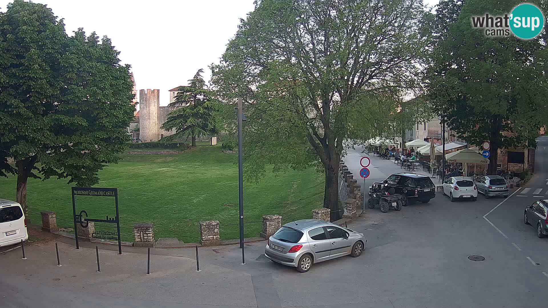 Live Svetvinčenat – view to Castle Morosini Grimani – Istria – Croatia