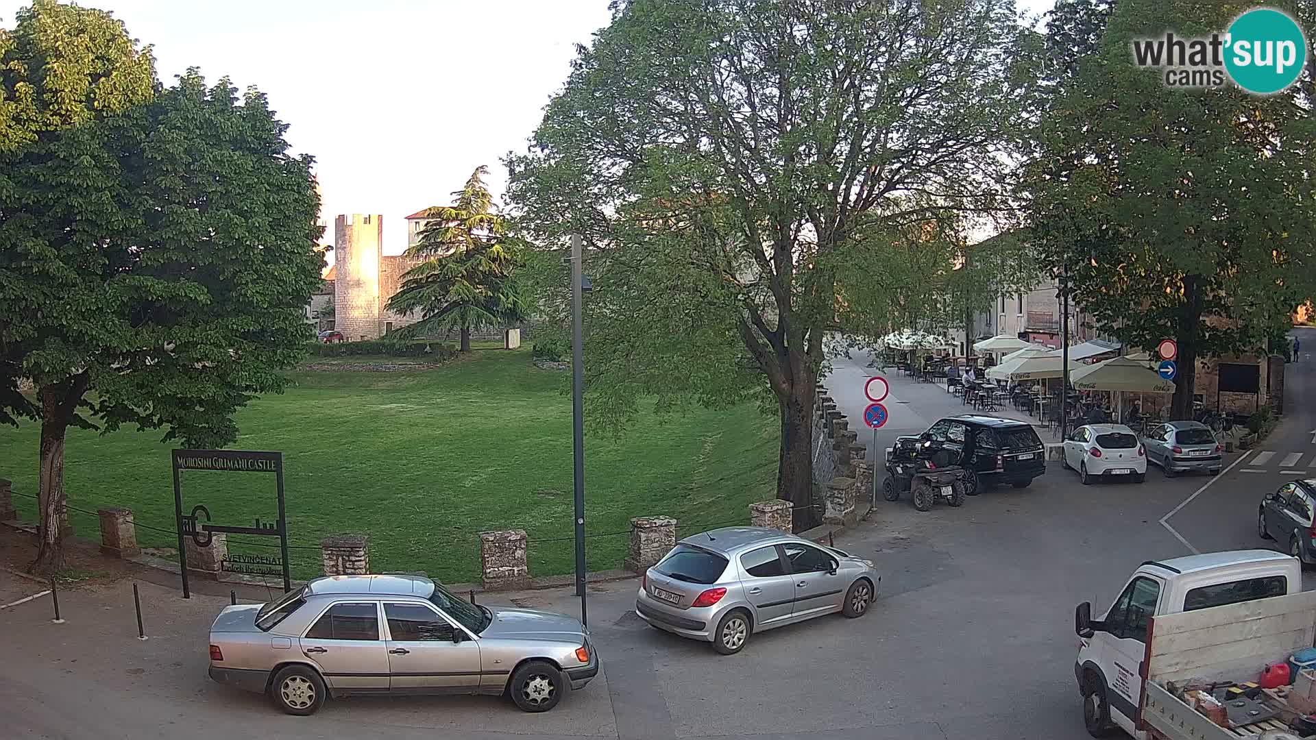 Live Svetvinčenat – view to Castle Morosini Grimani – Istria – Croatia