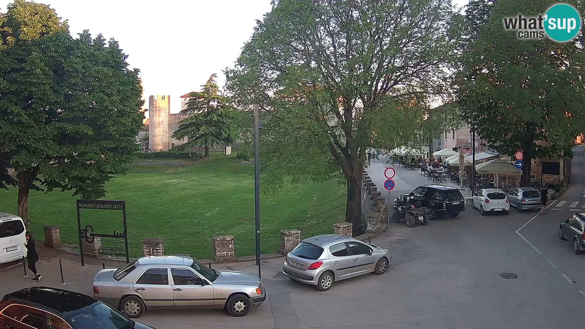 Live Svetvinčenat – view to Castle Morosini Grimani – Istria – Croatia