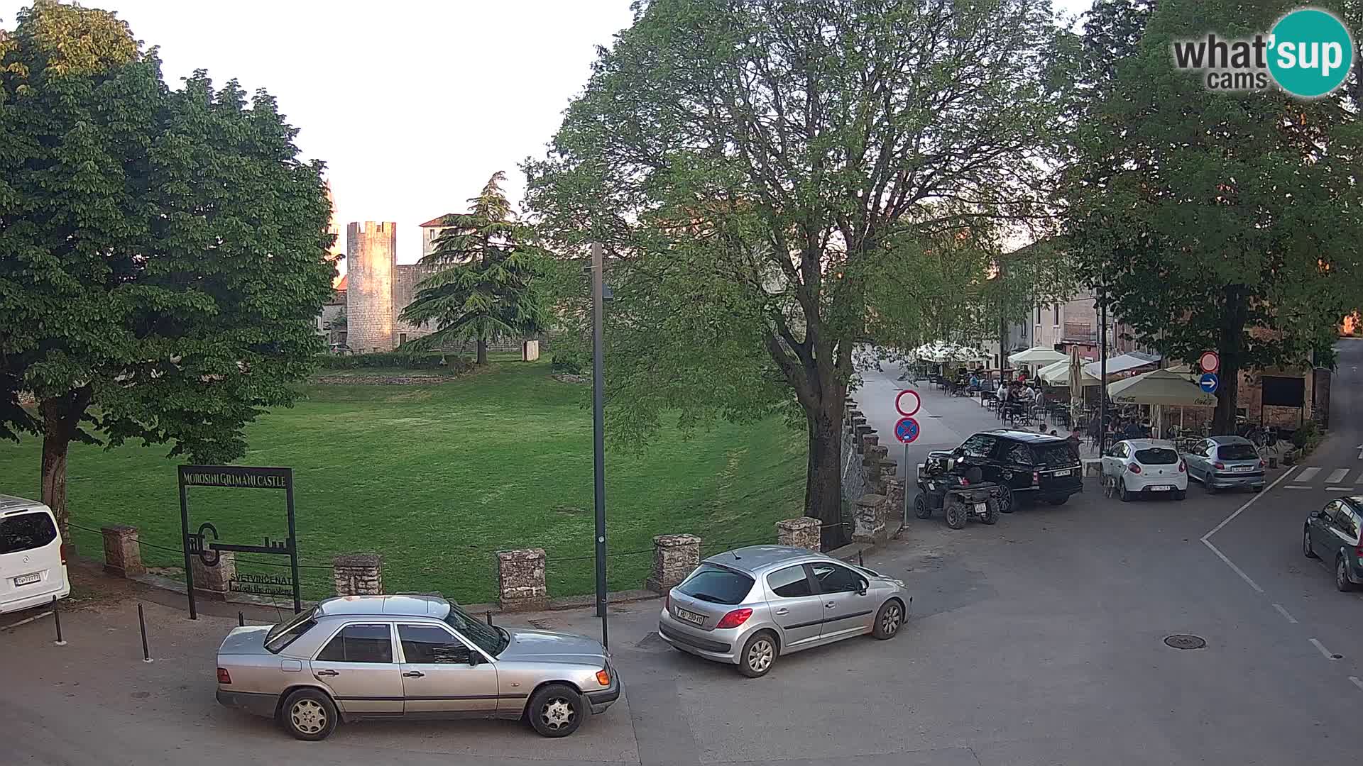 Live Svetvinčenat – view to Castle Morosini Grimani – Istria – Croatia