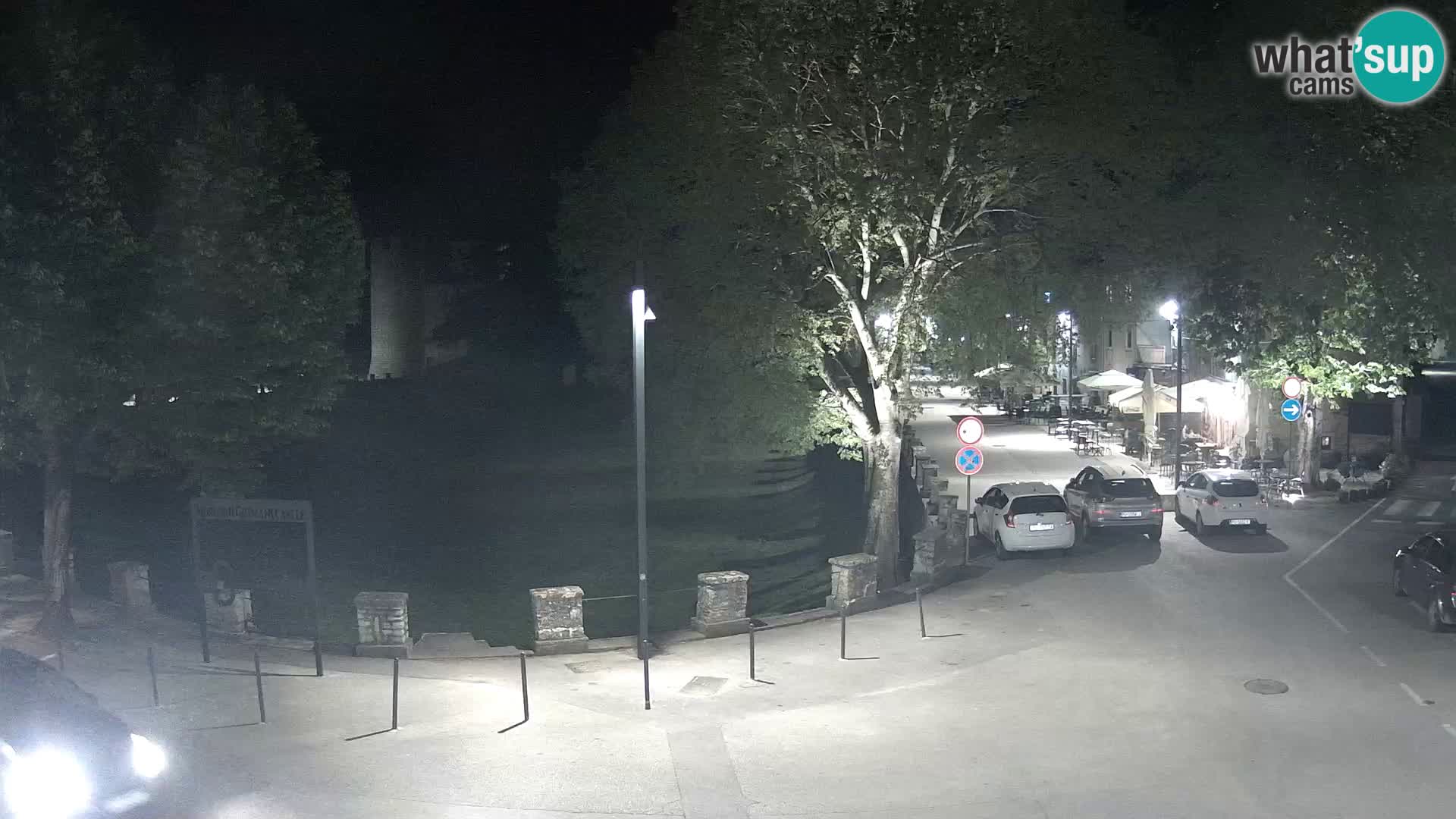 Live Svetvinčenat (Sanvincenti) – vista sul castello Morosini Grimani – Istria – Croazia