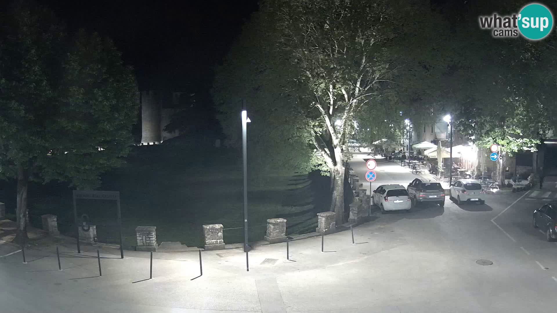 Live Svetvinčenat – Blick auf Schloss Morosini Grimani – Istrien – Kroatien