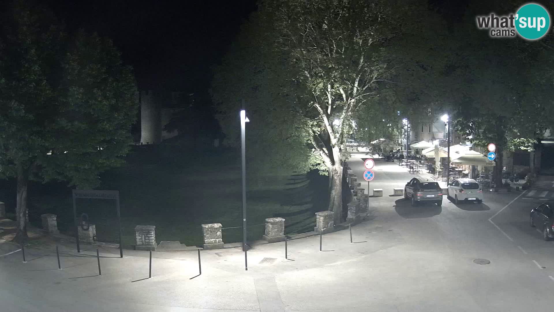 Live Svetvinčenat – Blick auf Schloss Morosini Grimani – Istrien – Kroatien