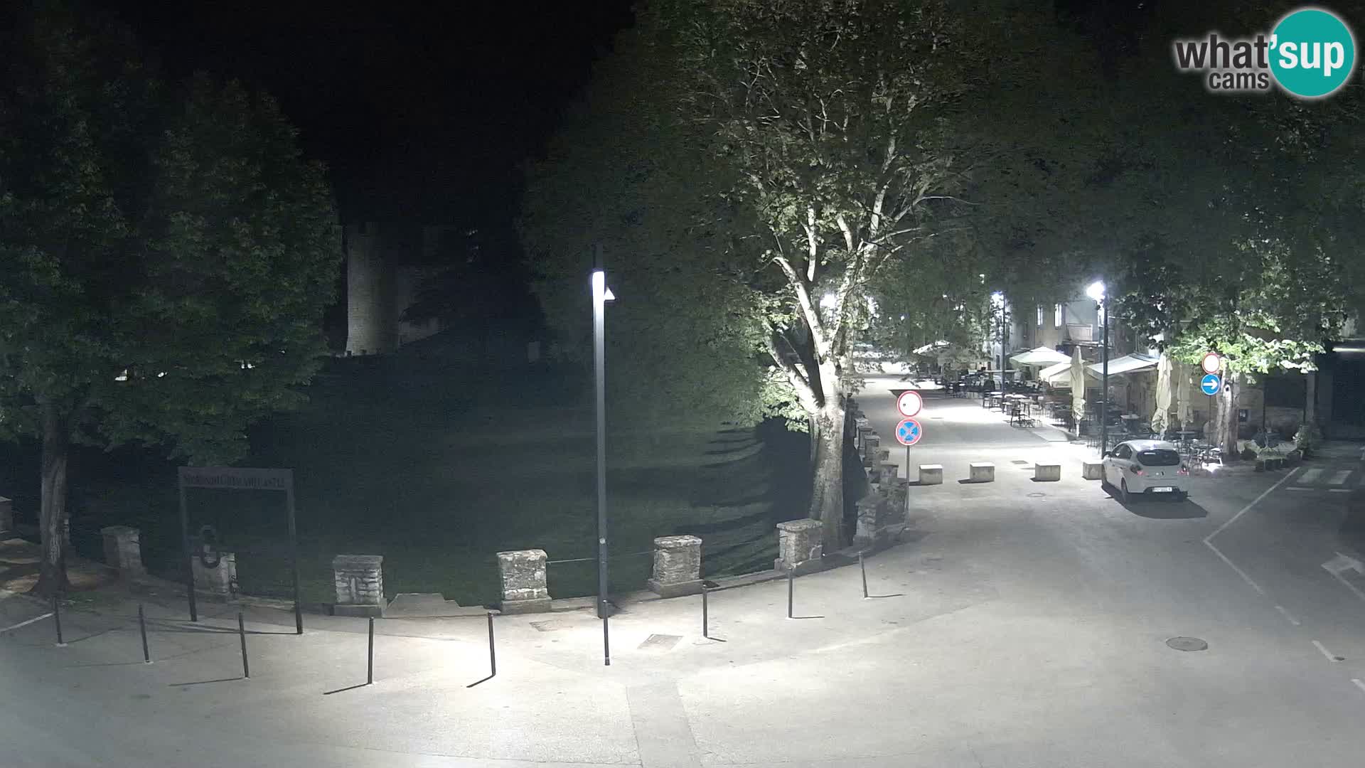 LIVE Svetvinčenat – vista al castillo Morosini Grimani – Istria – Croacia