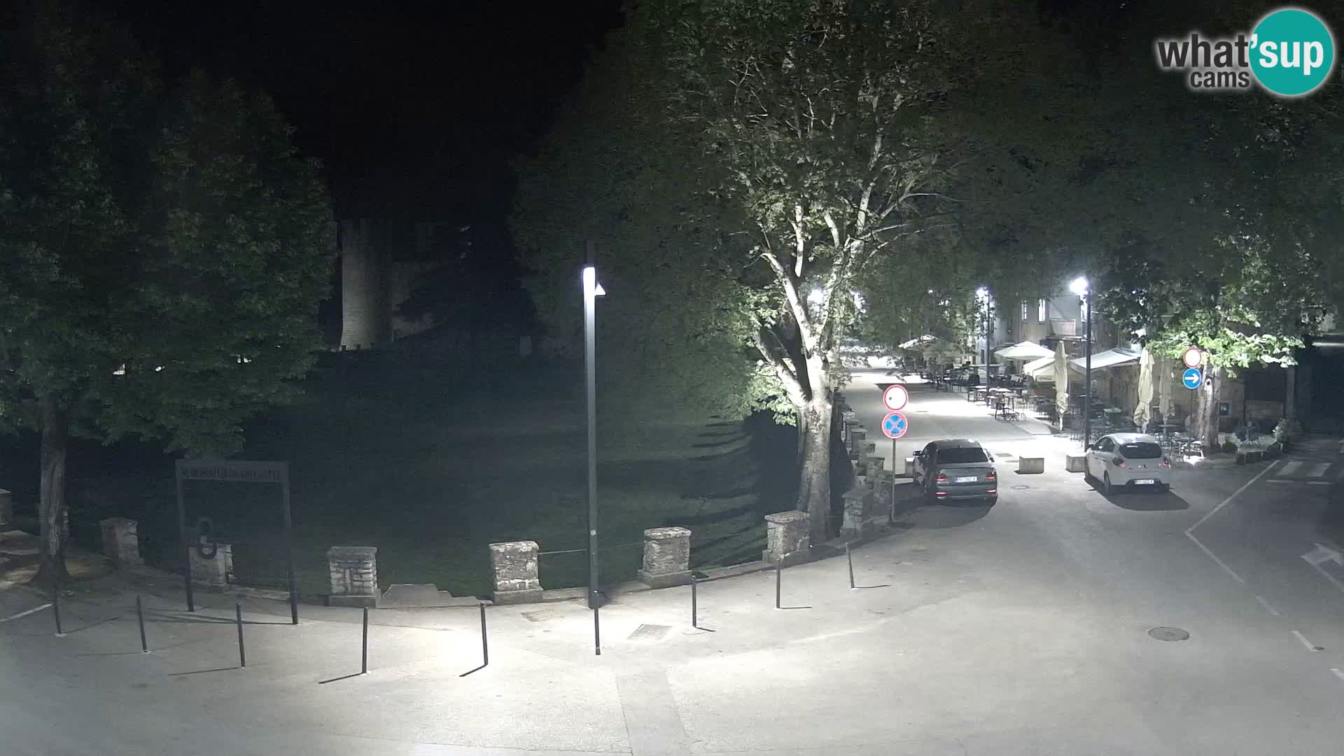 Live Svetvinčenat – Blick auf Schloss Morosini Grimani – Istrien – Kroatien